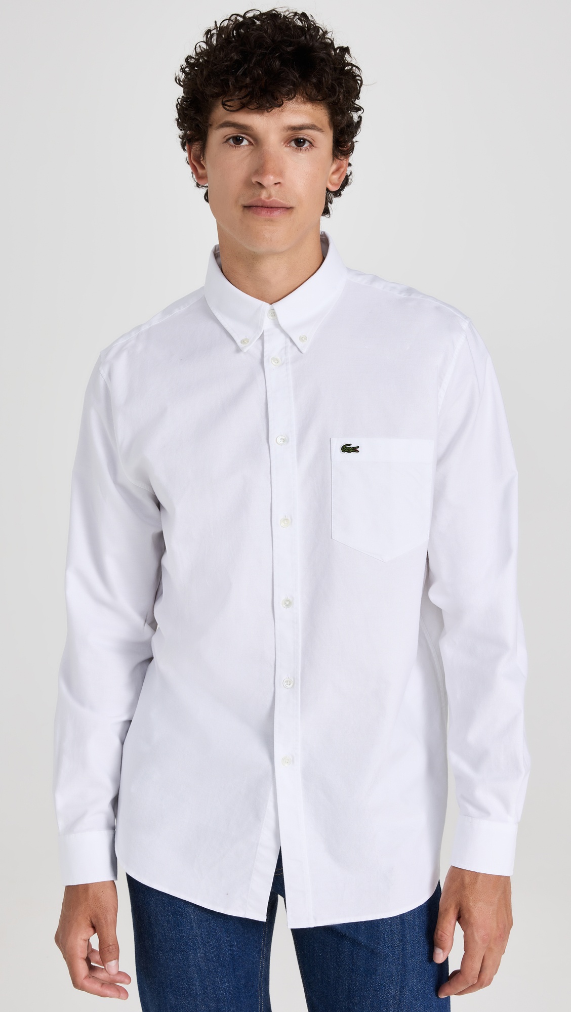 Regular Fit Oxford Cotton Shirt - 6