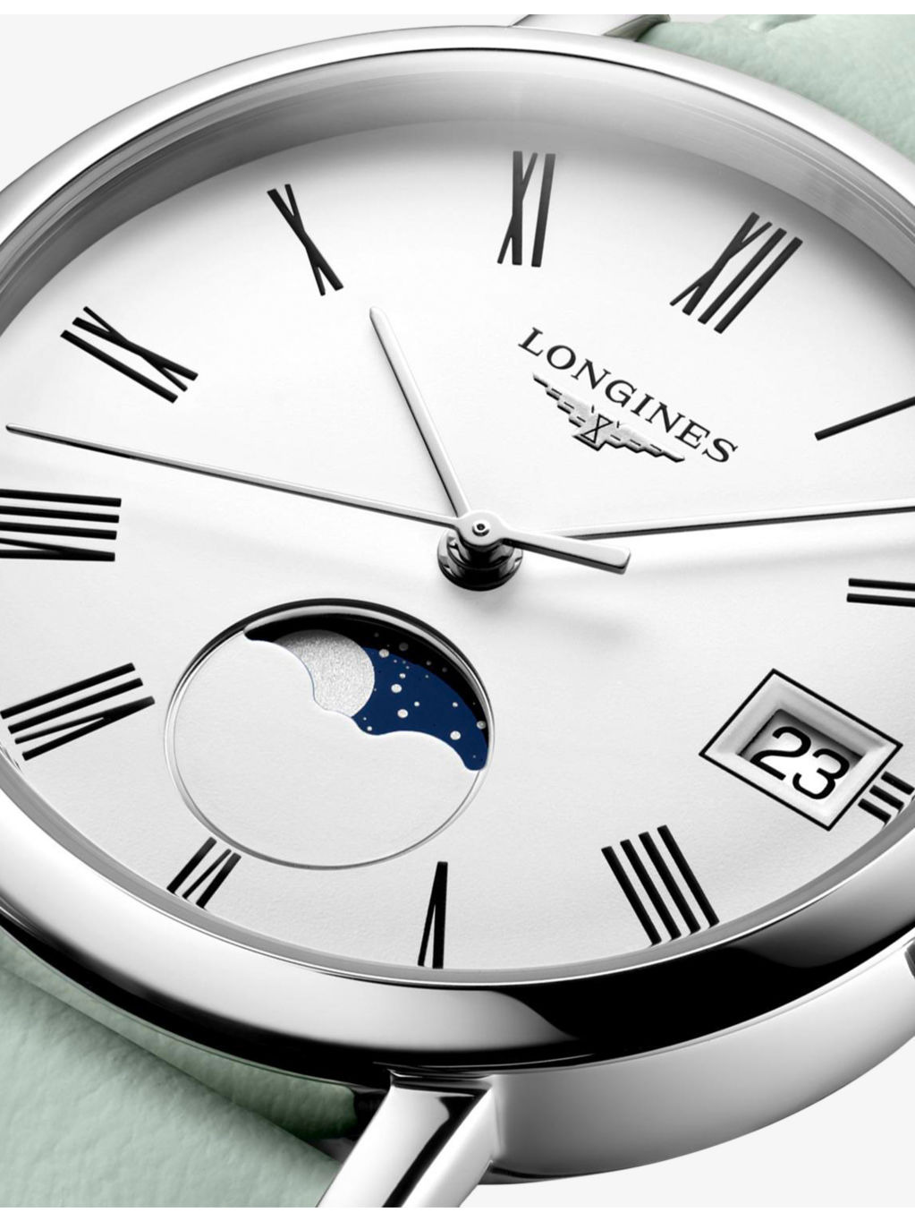 L4.330.4.11.0 Elegant Collection Moonphase Stainless-Steel Quartz Watch - 2