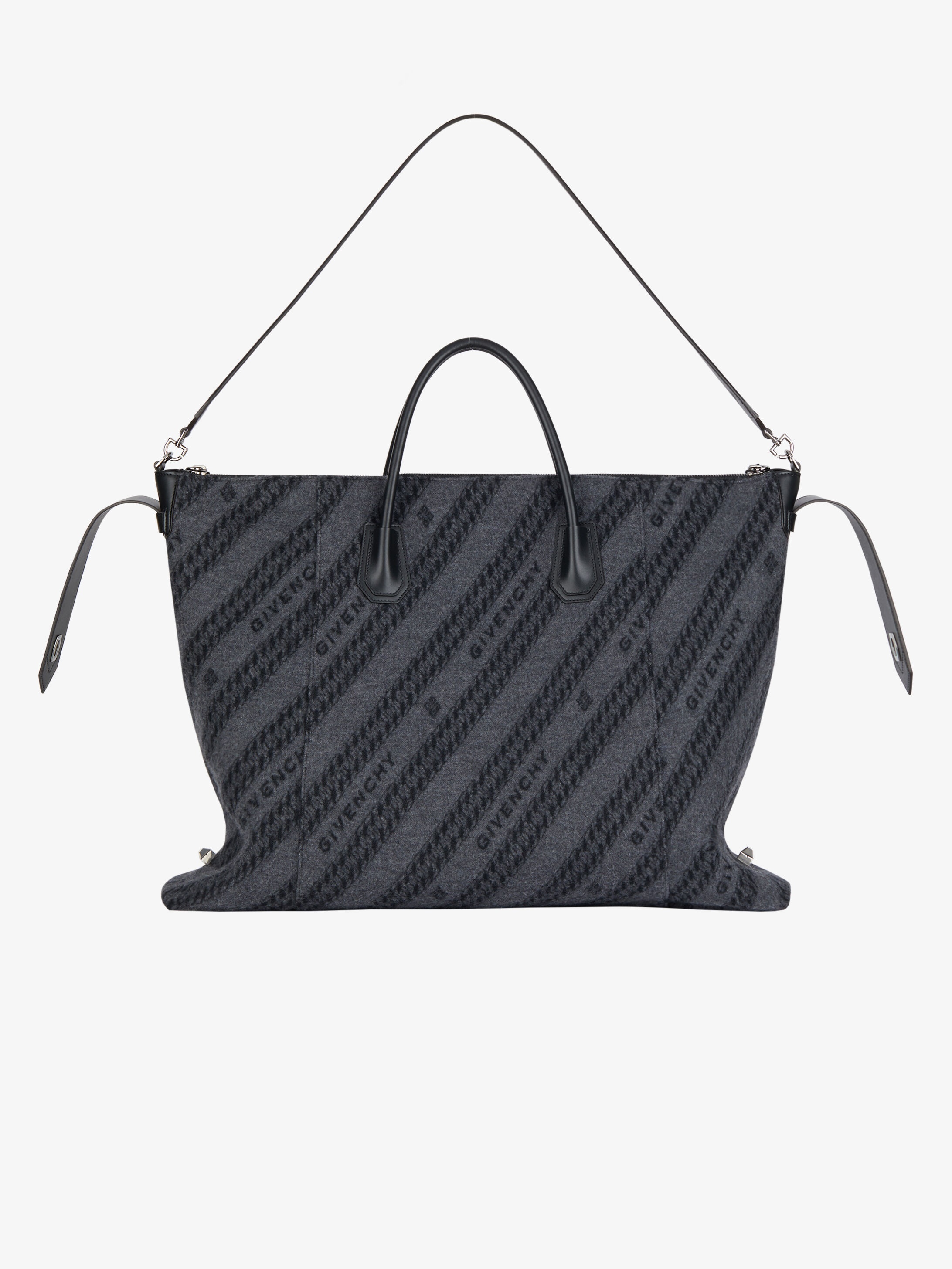 Antigona Soft GIVENCHY chain XL bag in wool - 4