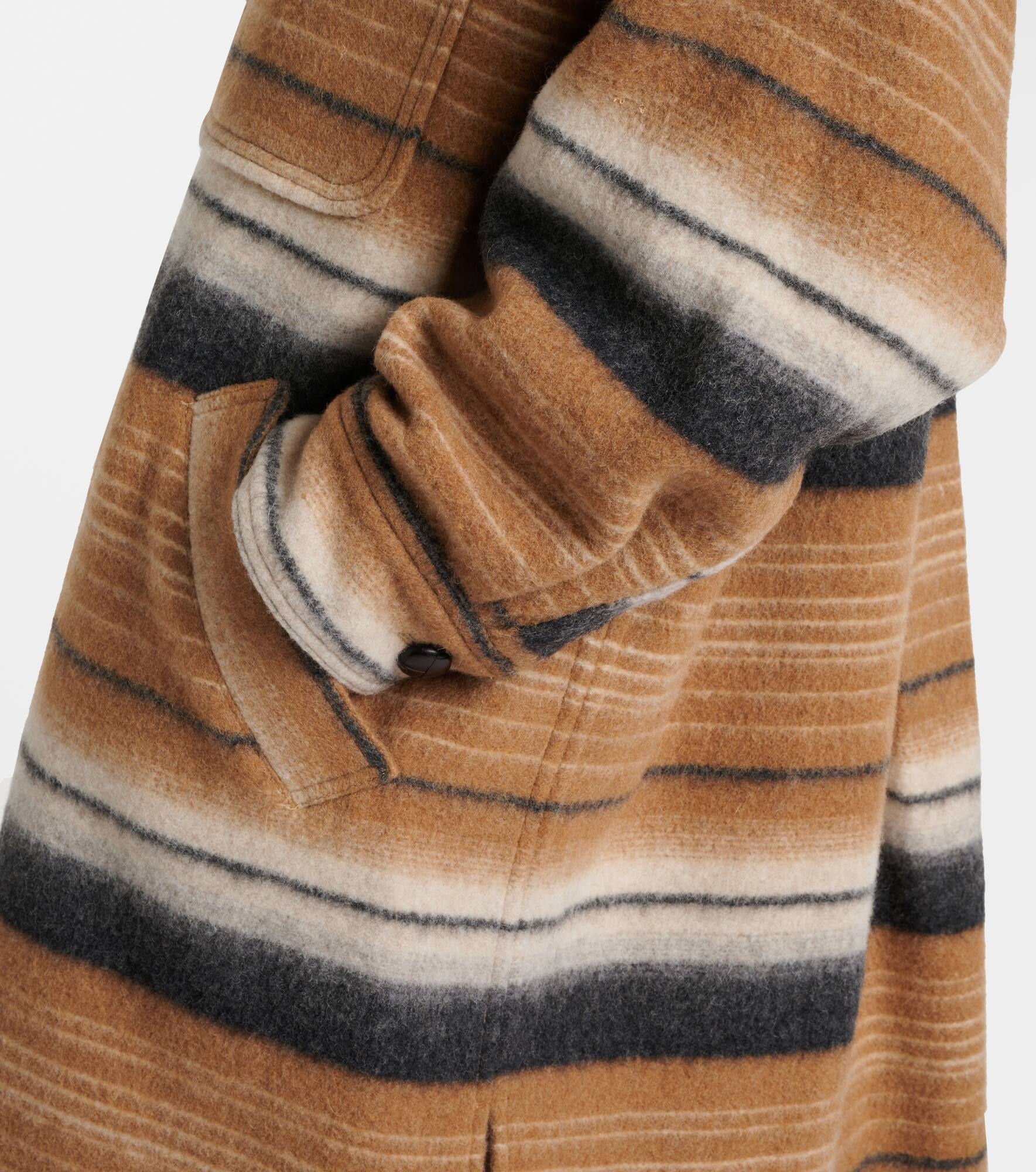 Djilaga wool-blend coat - 5