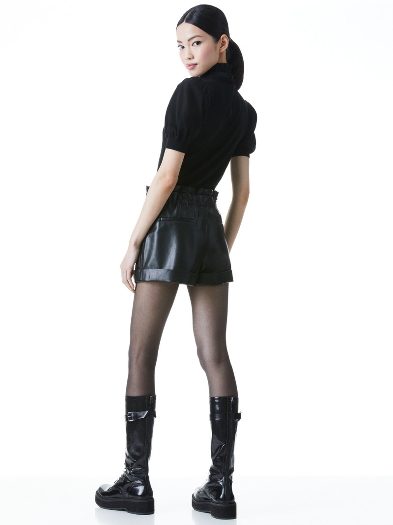 Alice + Olivia CHASE PUFF SLEEVE SWEATER outlook