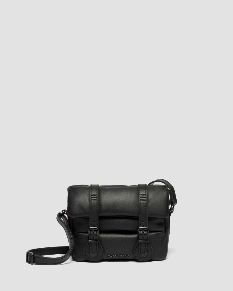 7 INCH PADDED LEATHER SATCHEL 1