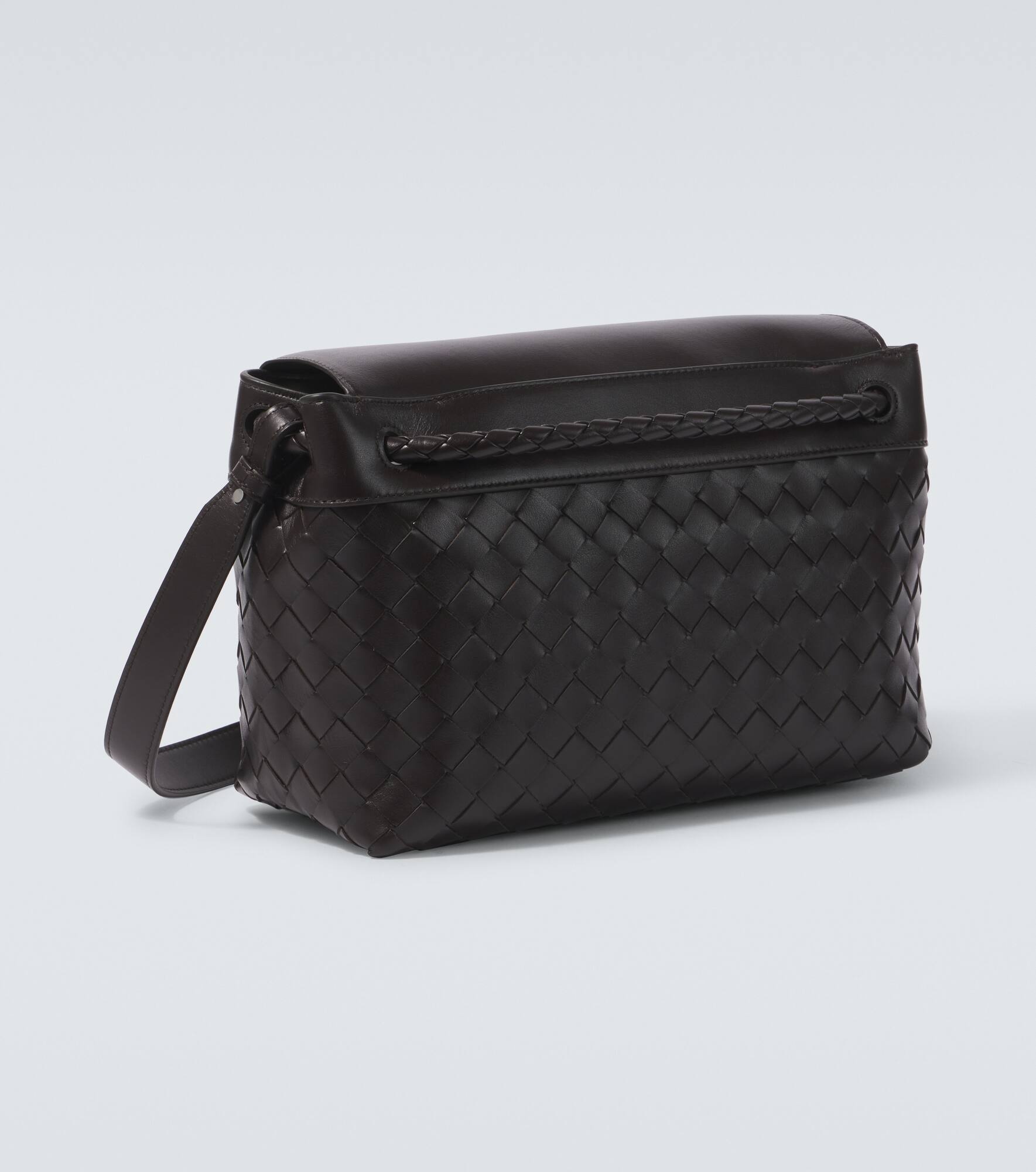 Andiamo Small leather messenger bag - 5