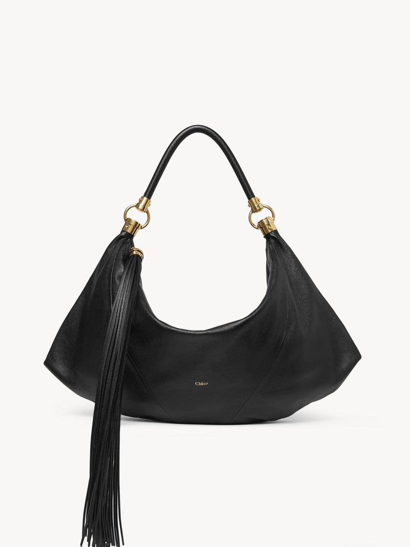 CHLOÉ FOULARD SHOULDER BAG IN GRAINED LEATHER 1