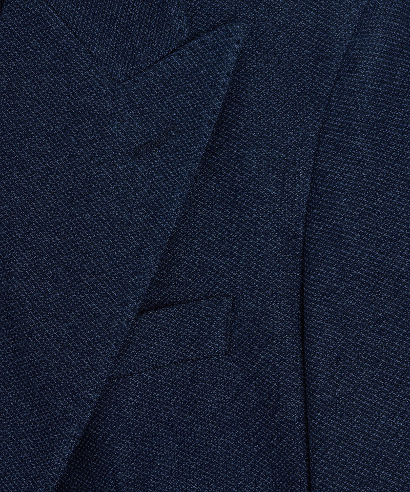 Italian Double-Breasted Knit Pique Sport Coat 8