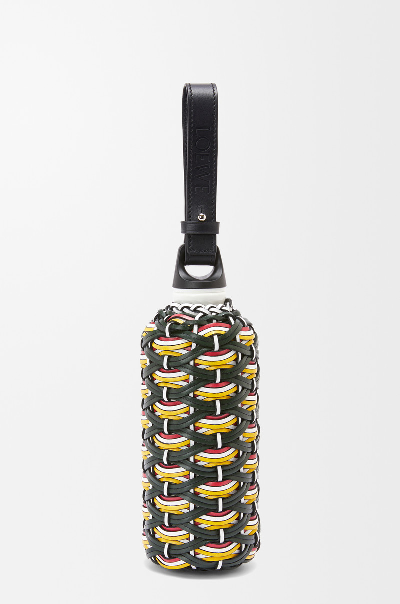 Loewe Braided bottle in aluminium and calfskin outlook