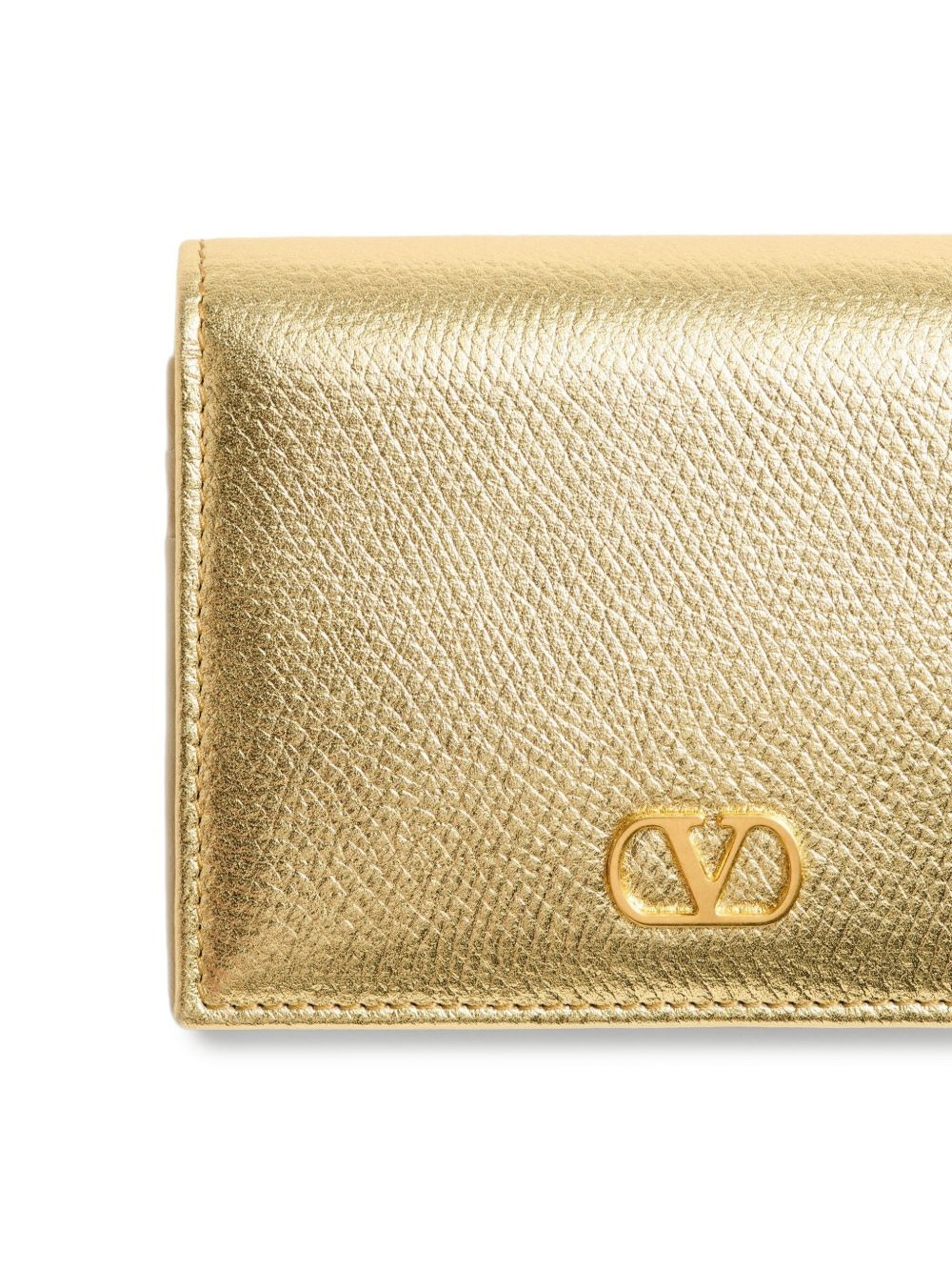 VLogo Signature leather wallet - 4