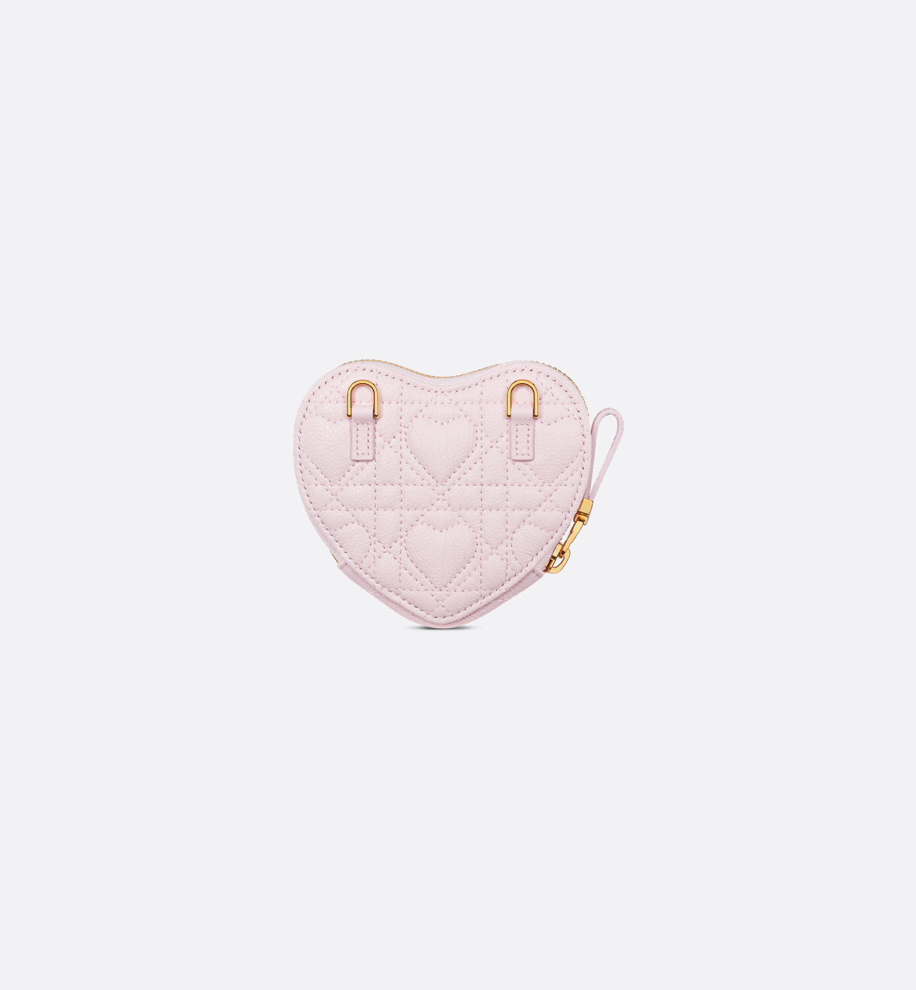 Dioramour Dior Caro Heart Pouch with Chain - 5