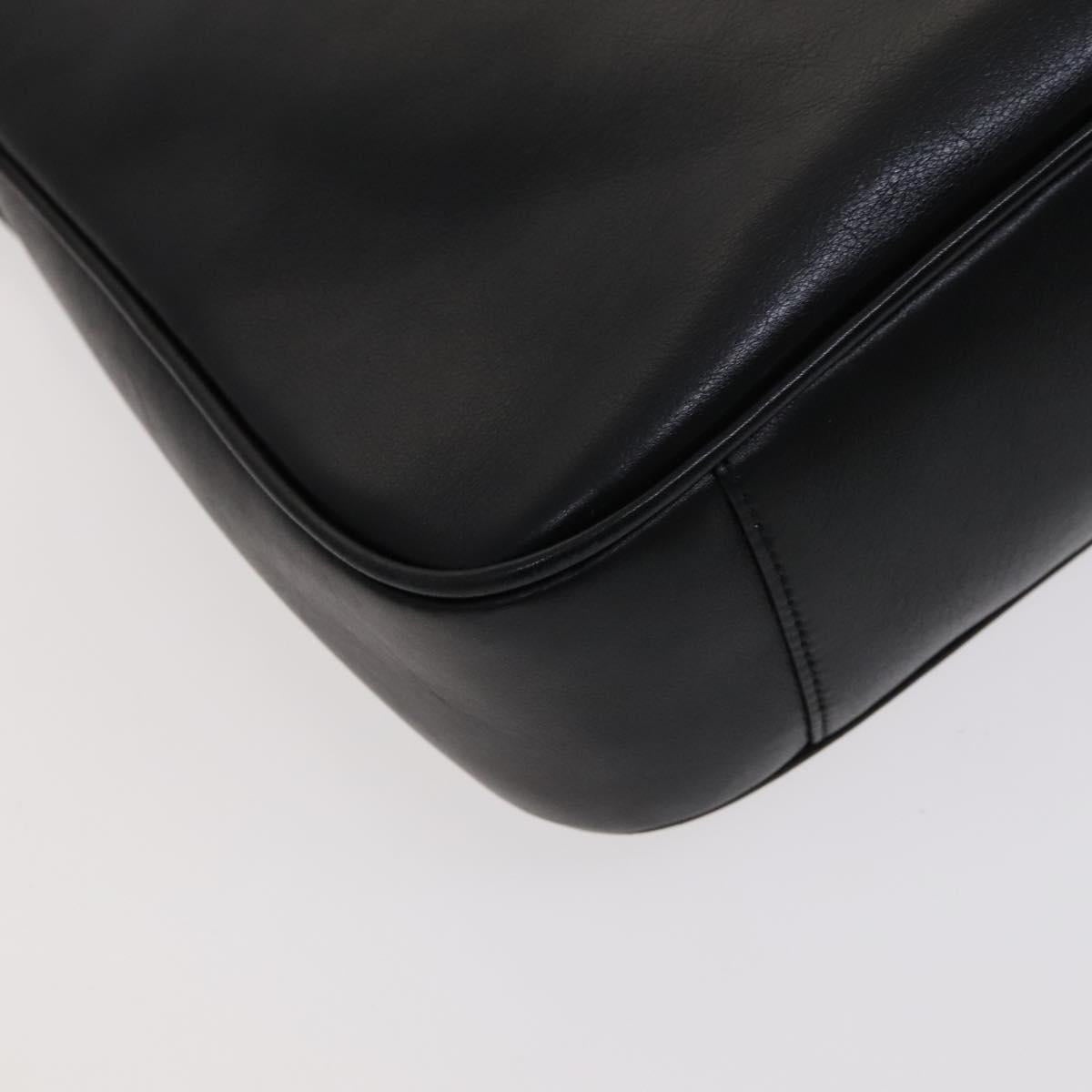 GUCCI Bamboo Hand Bag Leather Black 001 001 - 16
