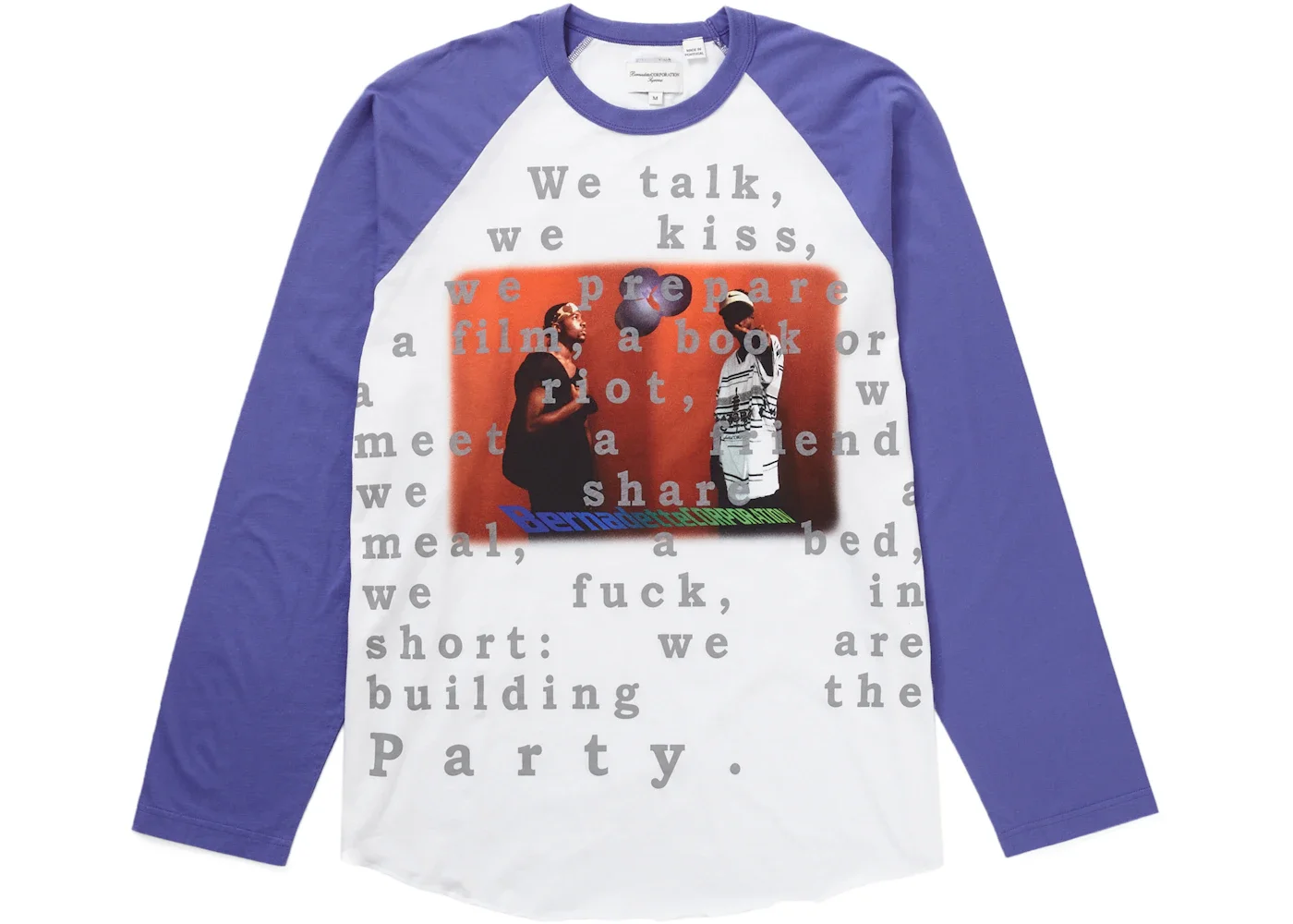 Supreme Bernadette Corporation Raglan L/S Top White - 1