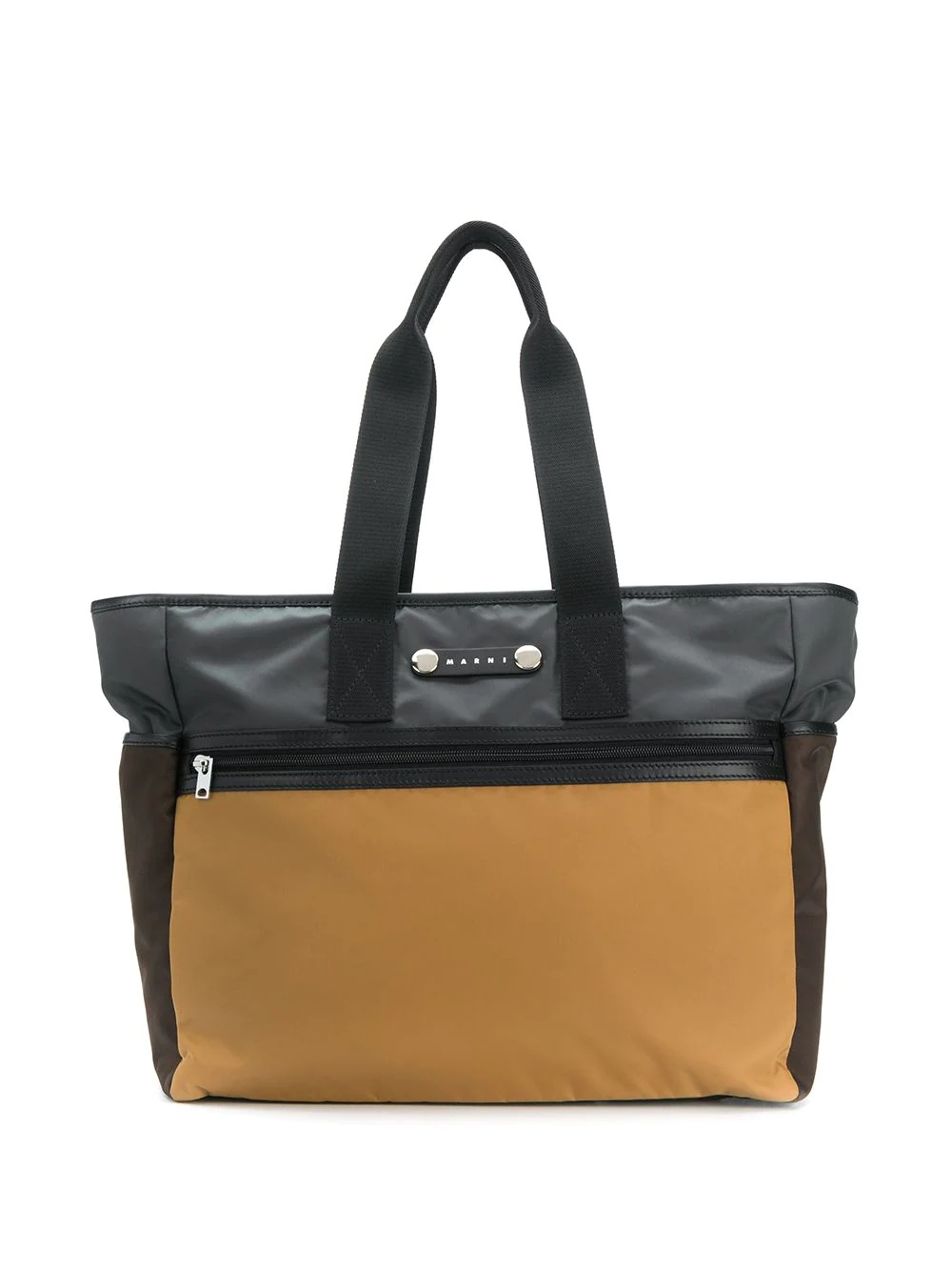 Hackney colour-block tote bag - 1