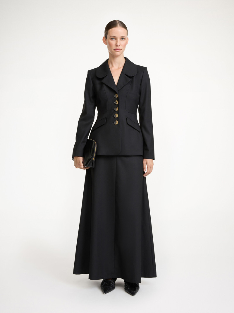 BY MALENE BIRGER Adrienna single-breasted blazer outlook