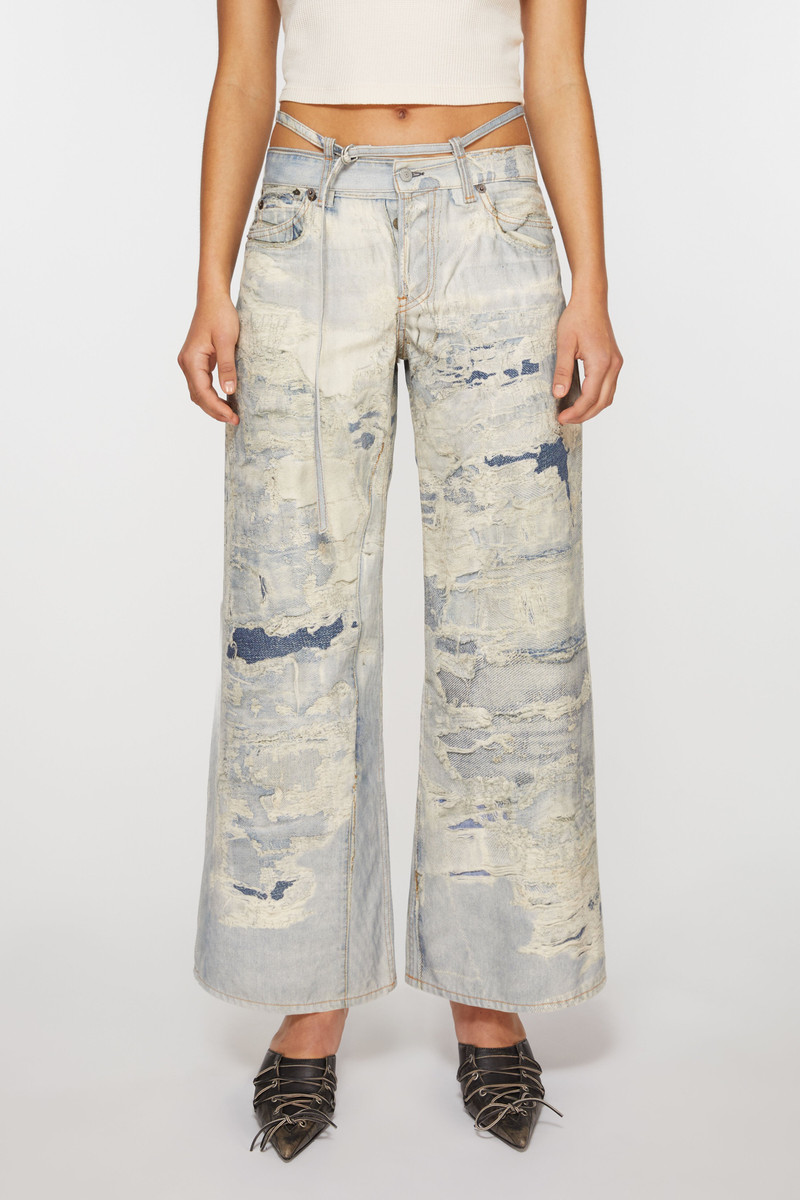 Acne Studios Regular fit trousers - 2004 - Light blue outlook