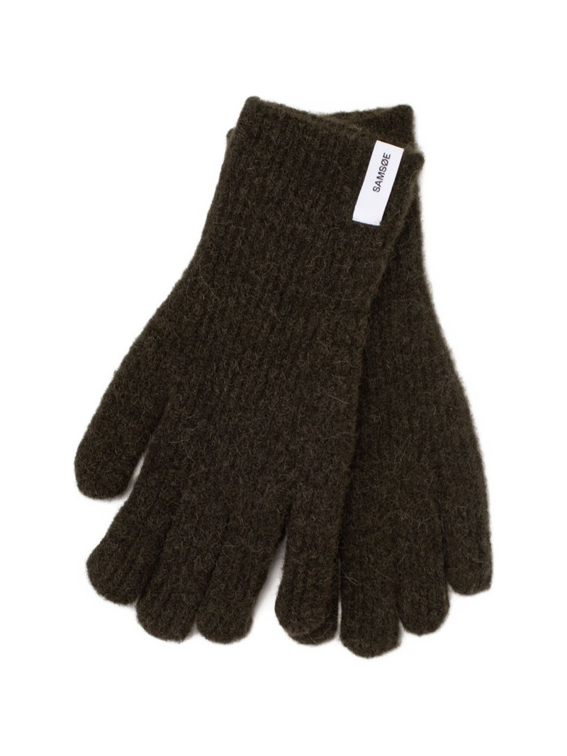 Nor logo-patch gloves 1