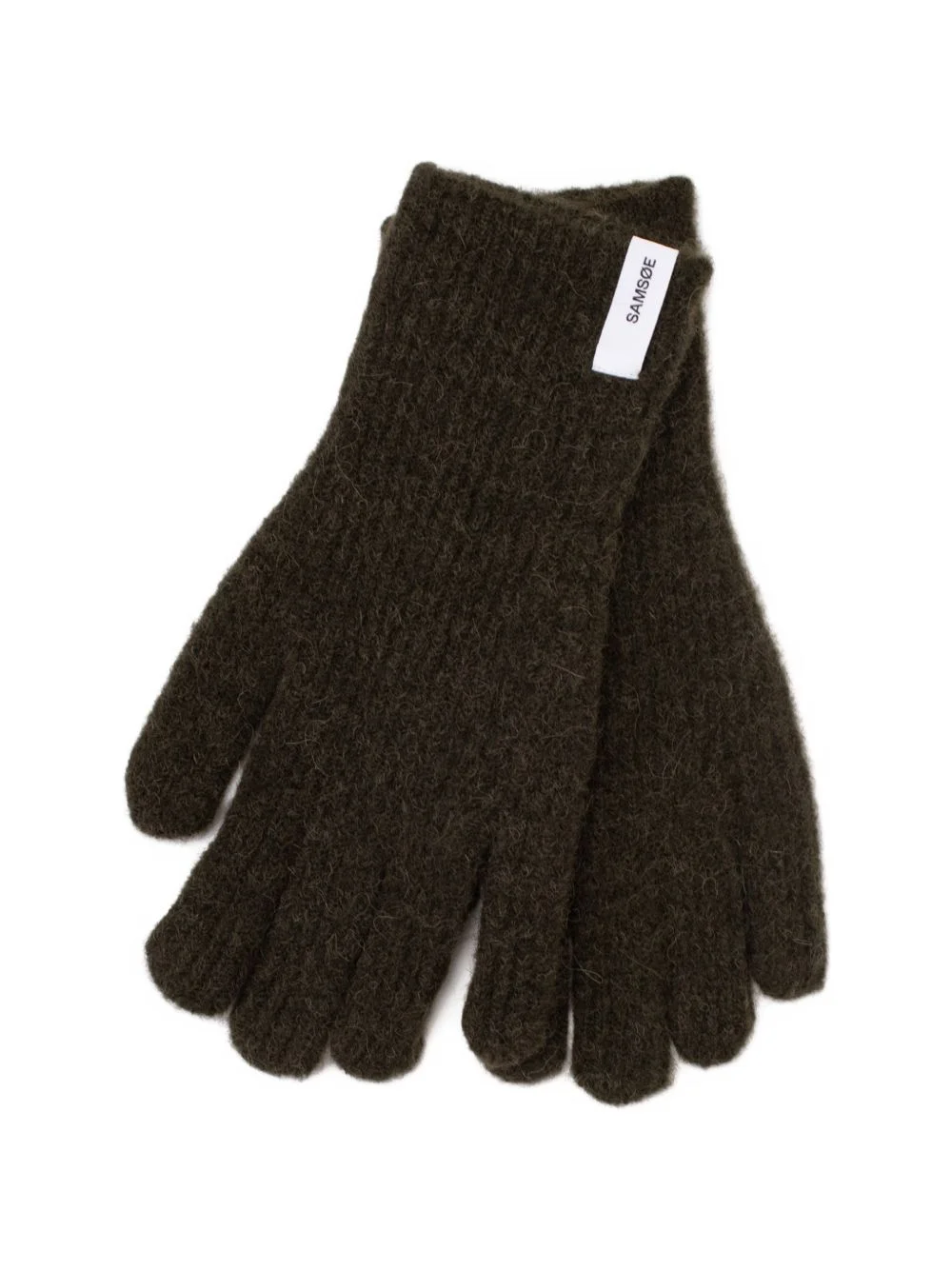 Nor logo-patch gloves - 1