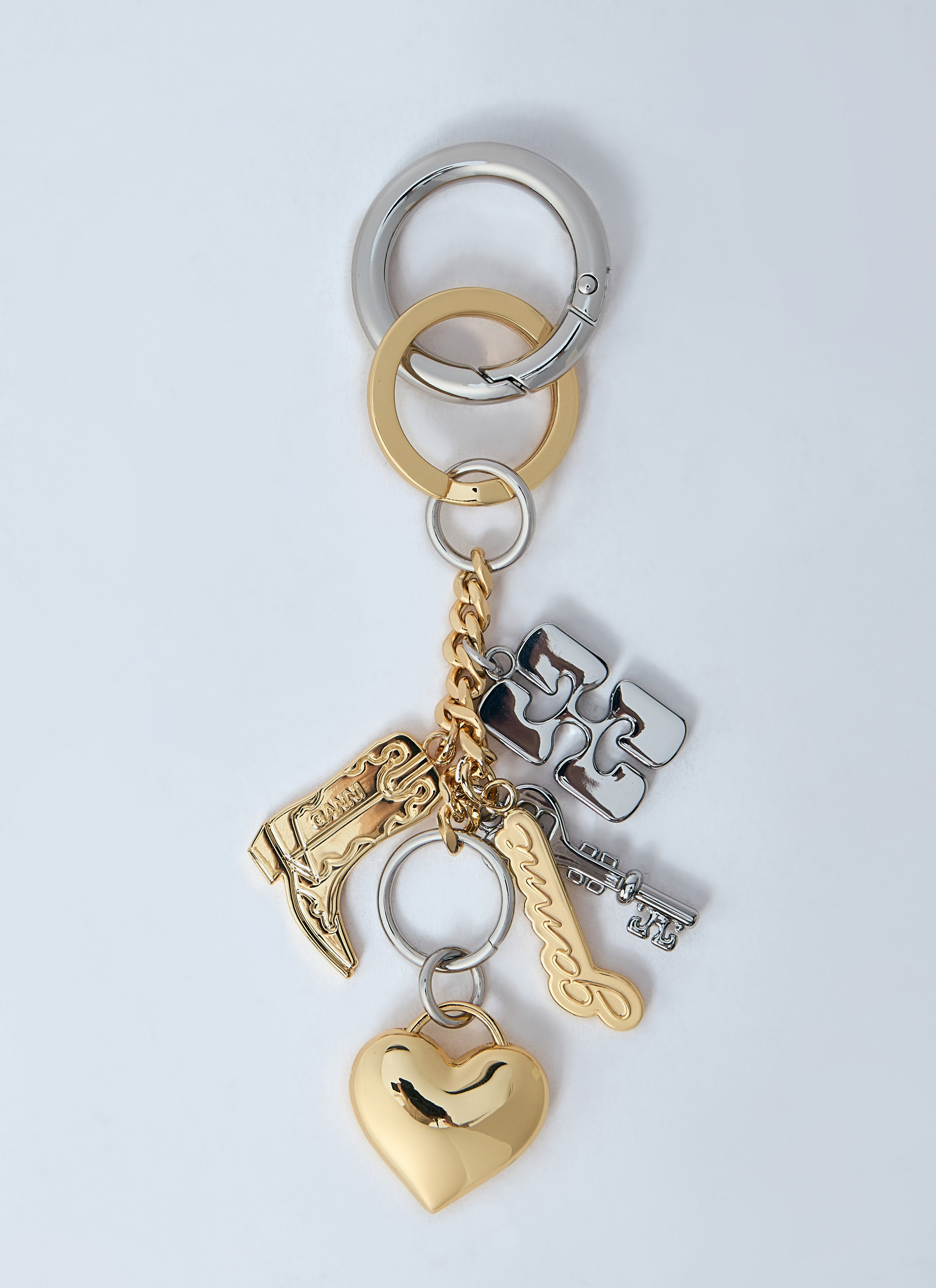 Ganni Women Bou Charm Keyring - 4