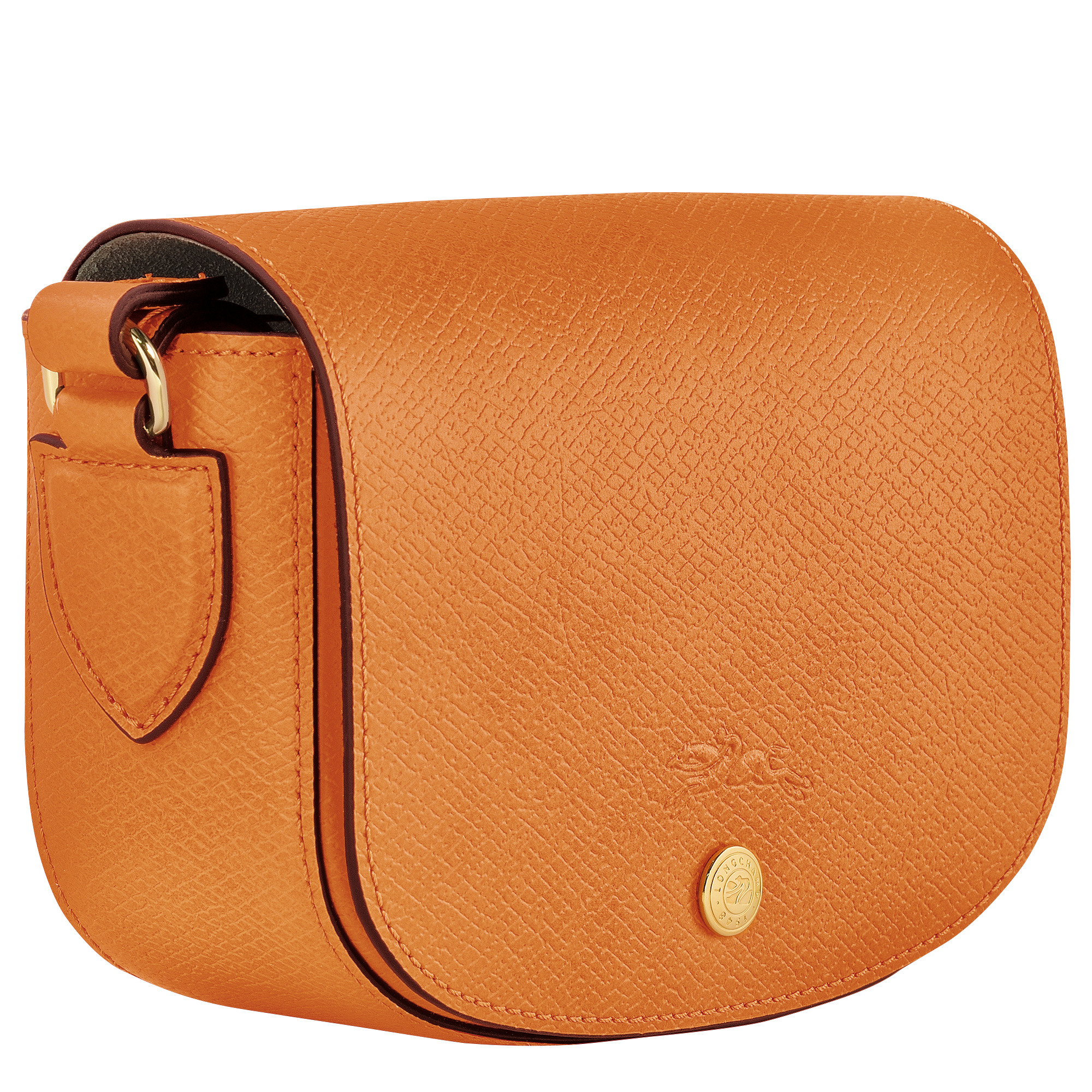 Épure XS Crossbody bag Apricot - Leather - 3