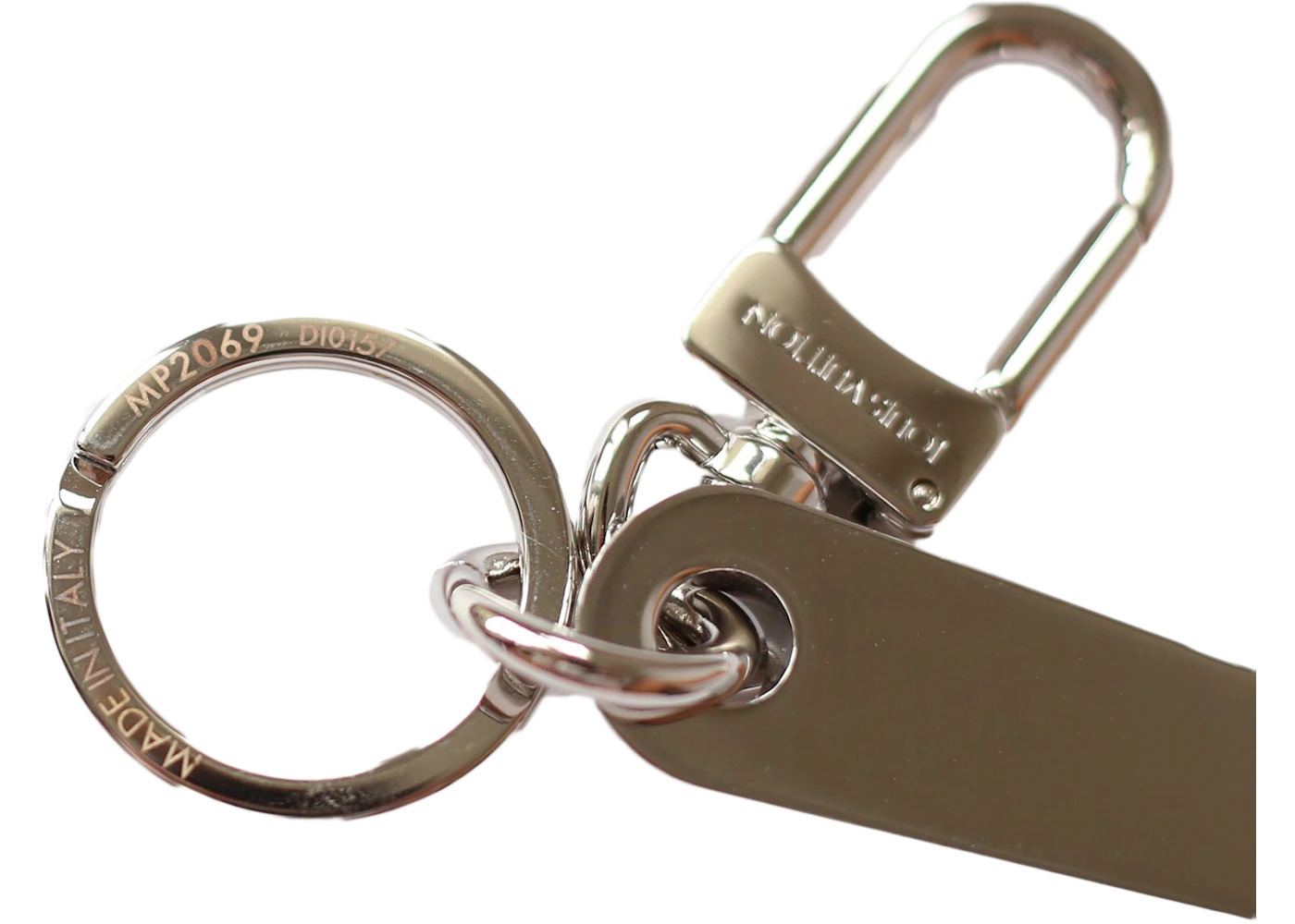 Louis Vuitton x Supreme Key Chain Silver - 3