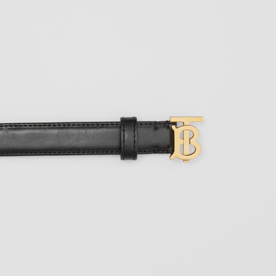 Burberry Monogram Motif Leather Belt outlook