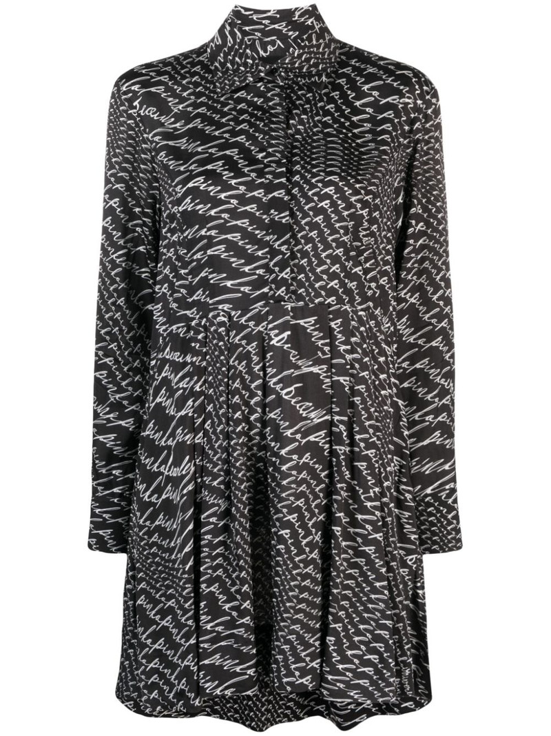 Asterix logo-print shirtdress 1
