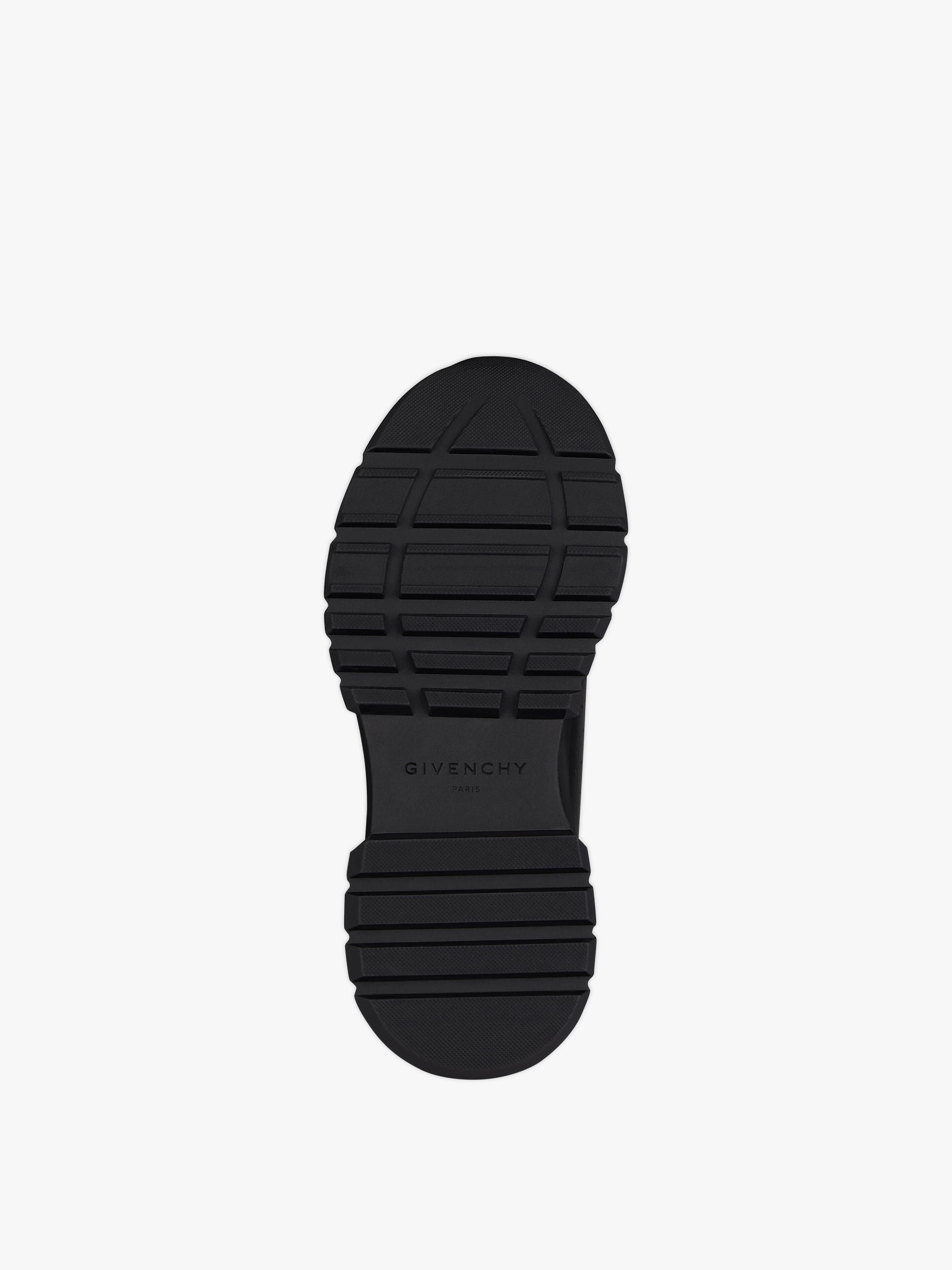 SPECTRE SNEAKERS IN MESH AND LEATHER WITH ZIP - 5