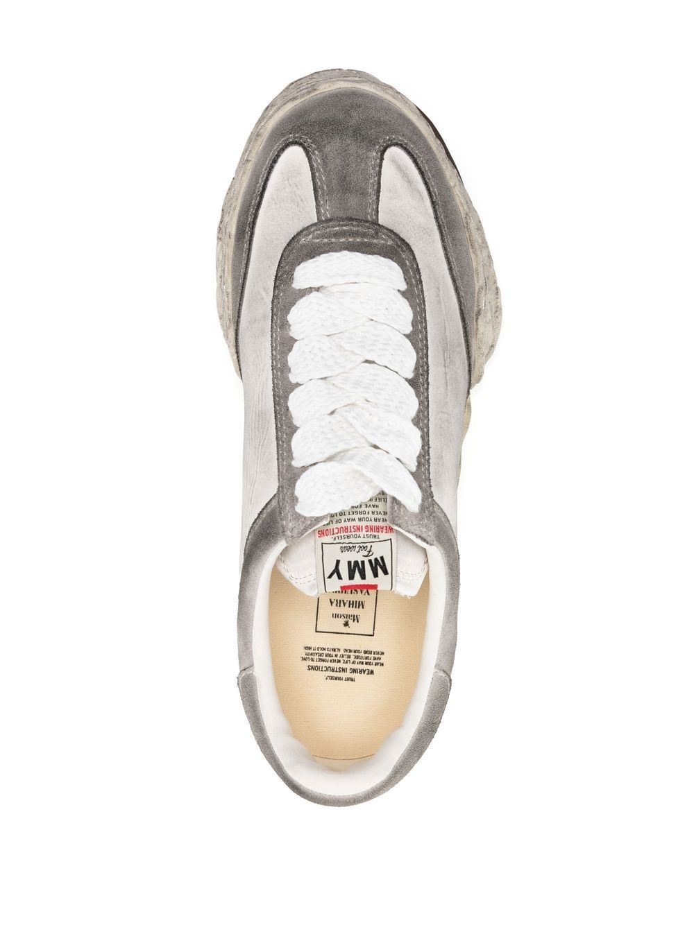 Herbie distressed-effect trainers - 4