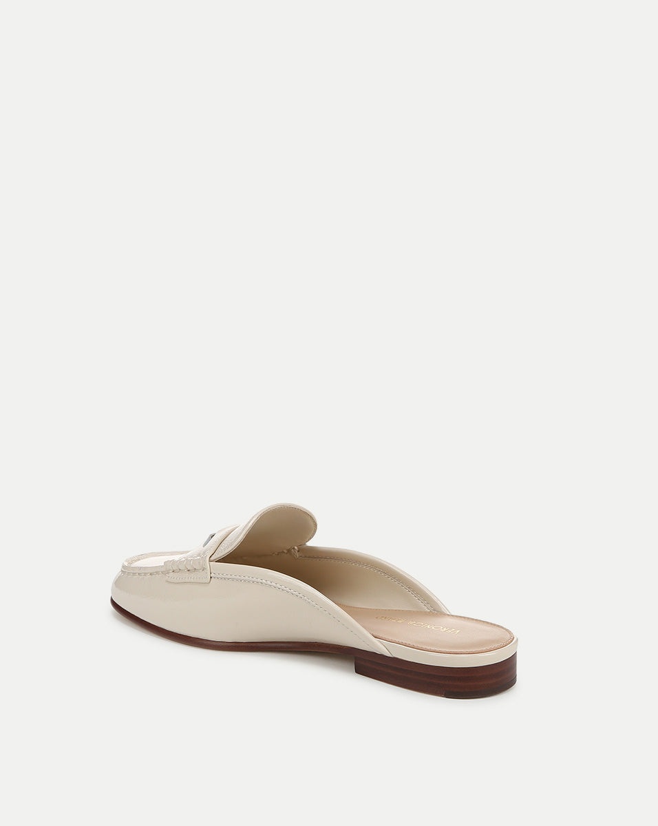 PENNY LEATHER MULE - 4