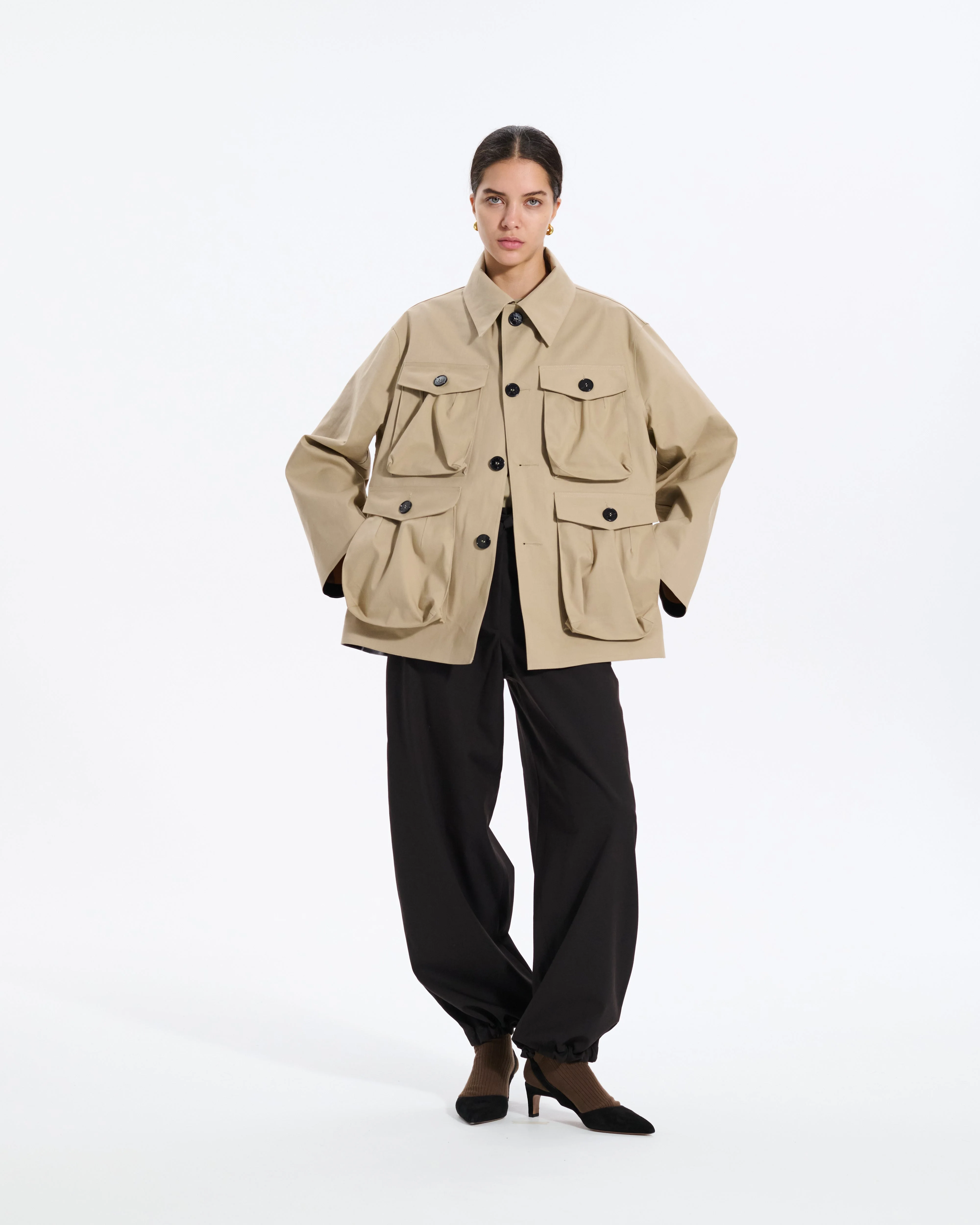 Frank Rubberised Utility Jacket - 1