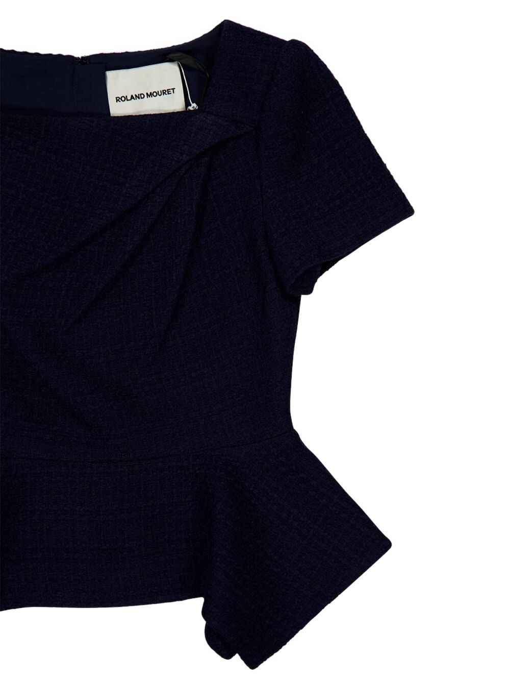 asymmetric twist boucle top - 3