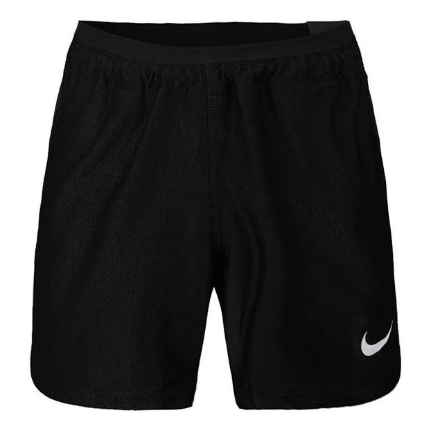 Nike Pro Solid Color Quick Dry Breathable Sports Training Gym Shorts Black CJ4998-010 - 1