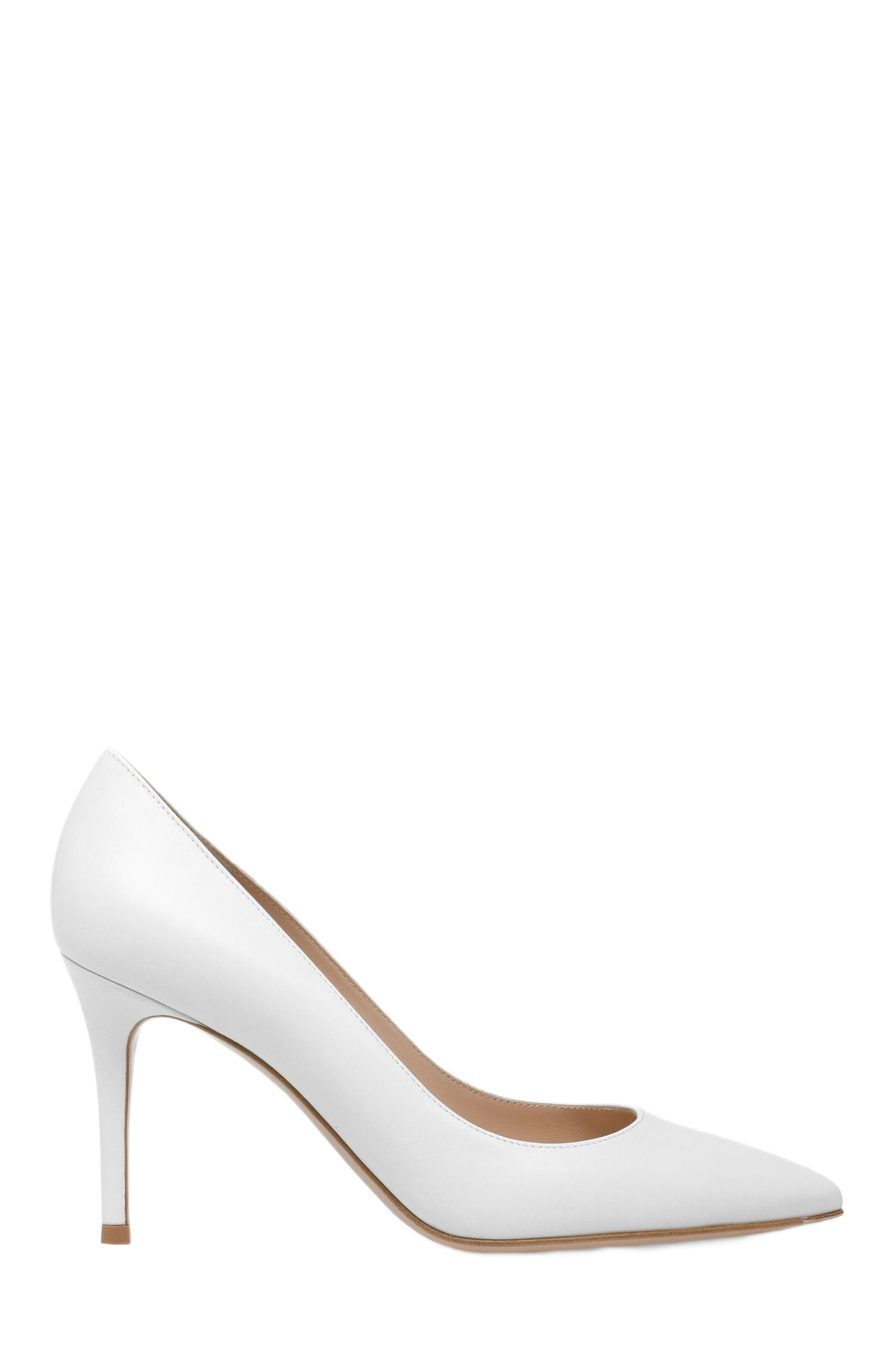 Gianvito Rossi Gianvito 85 Pump in White at Nordstrom - 5