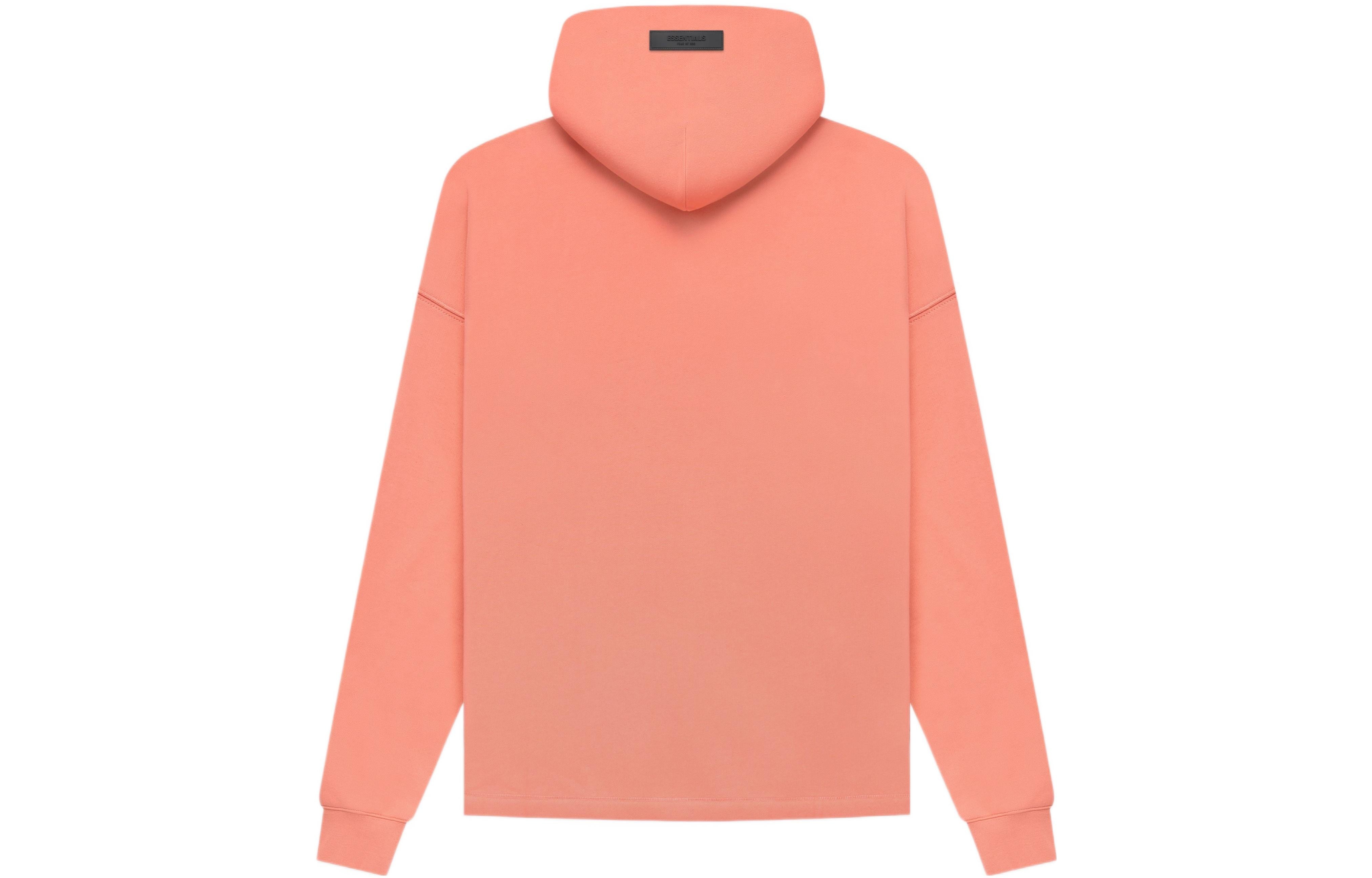 Fear of God Essentials FW22 Relaxed Hoodie 'Coral' FOG-FW22-108 - 2