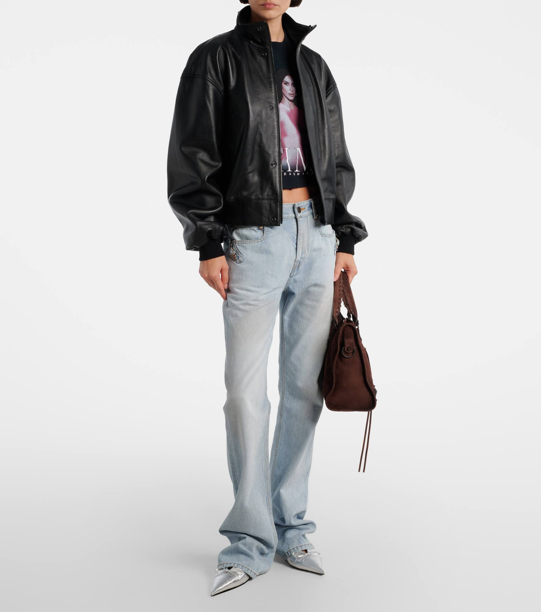 City low-rise straight jeans - 2