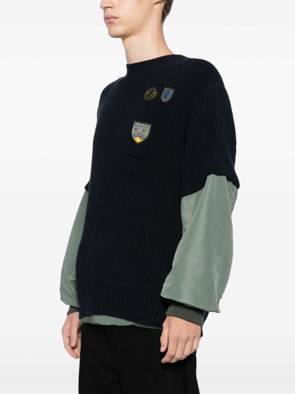 Gonz multi-patched jumper - 3