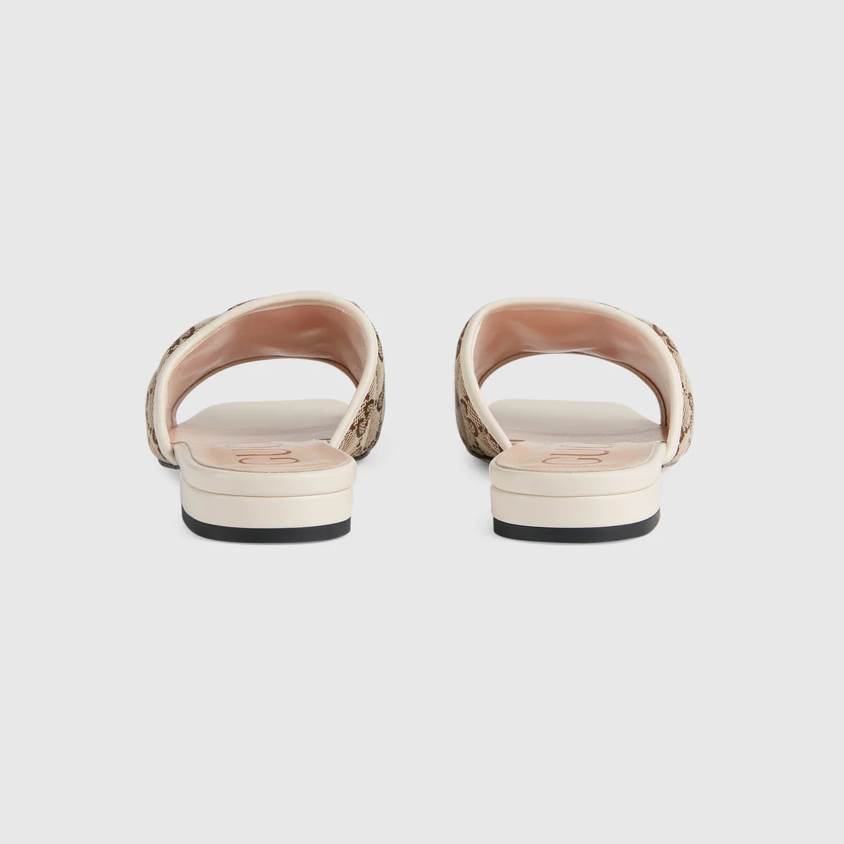 Women's slide sandal with Double G - 4