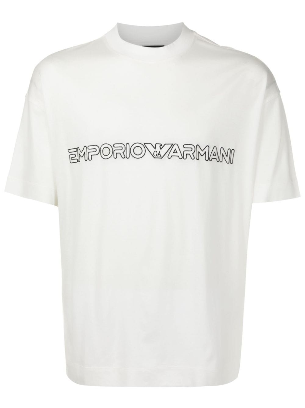 logo-print short-sleeve T-shirt - 1