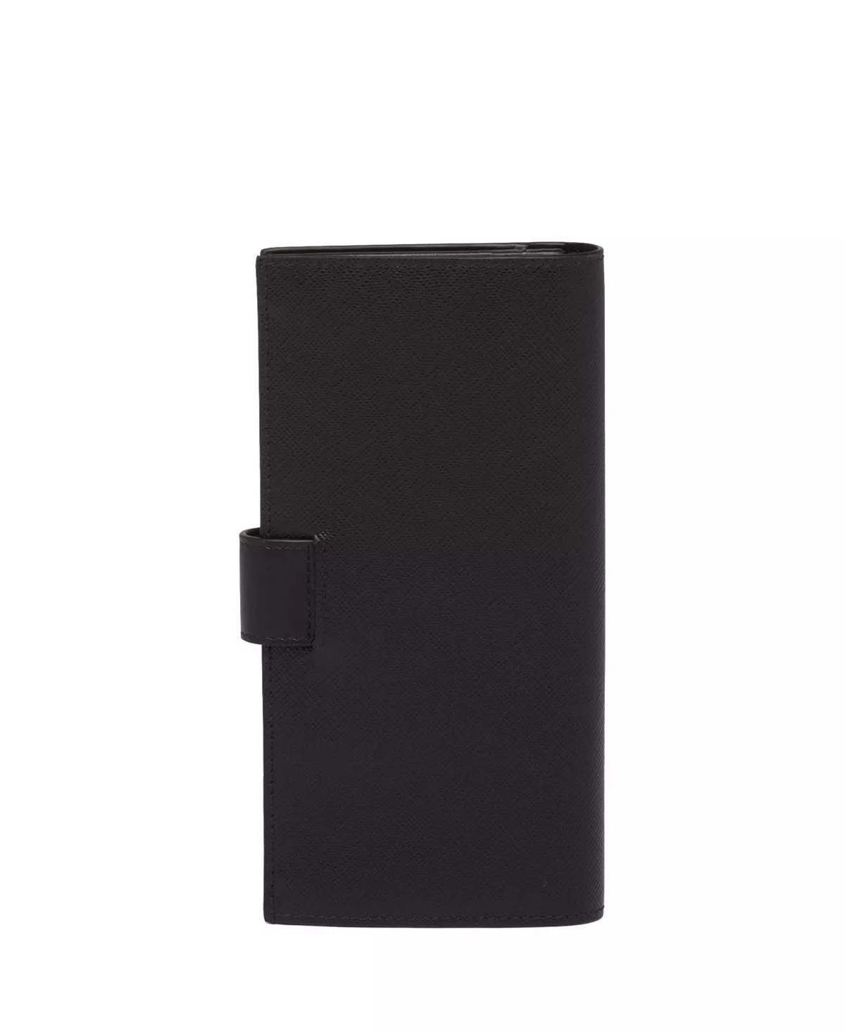 Large Saffiano and Smooth Leather Wallet - 6