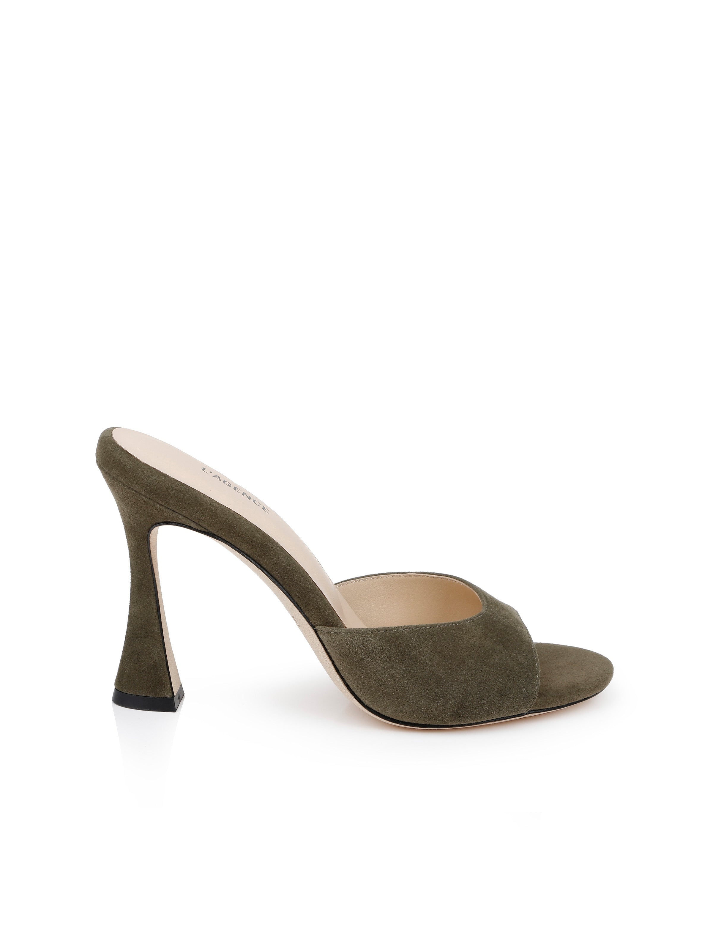 Avery Suede Open-Toe Mule - 4