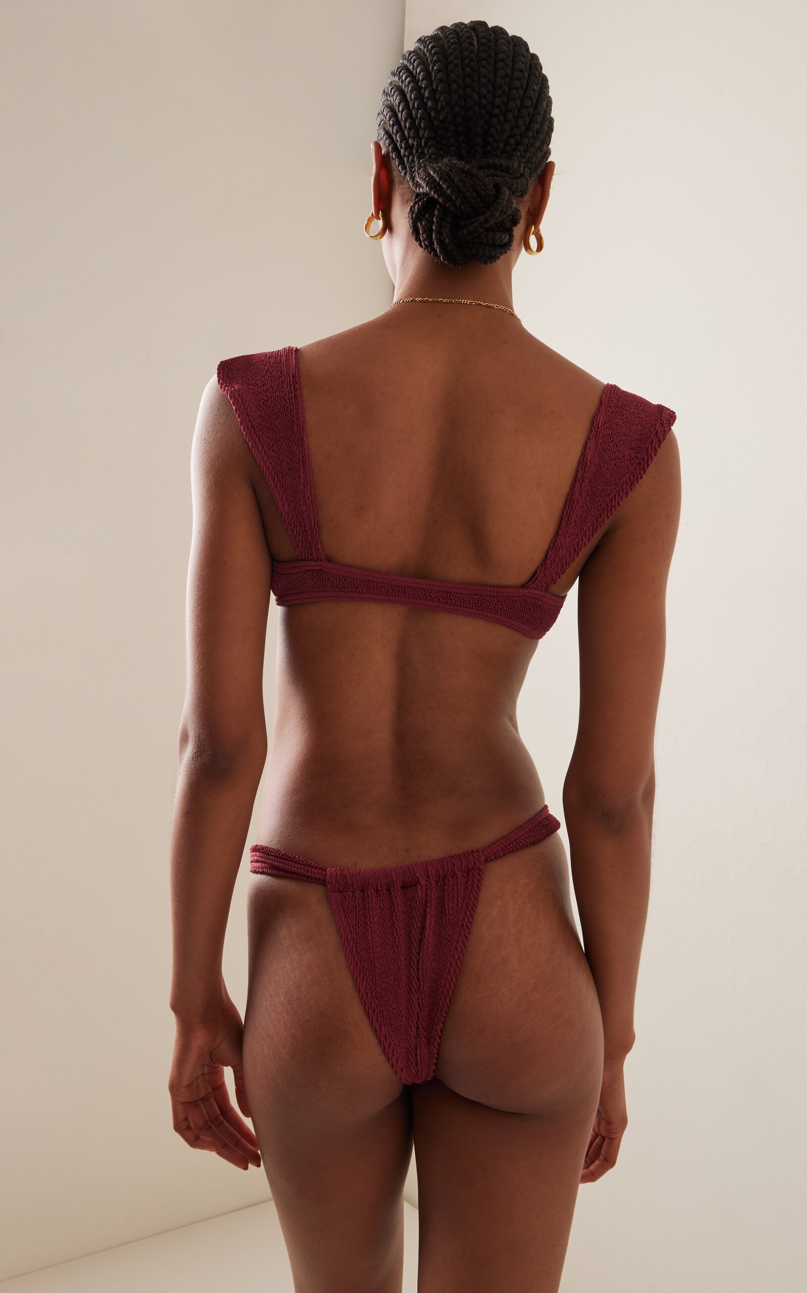 x Georgia Fowler Bikini Bottom red - 3