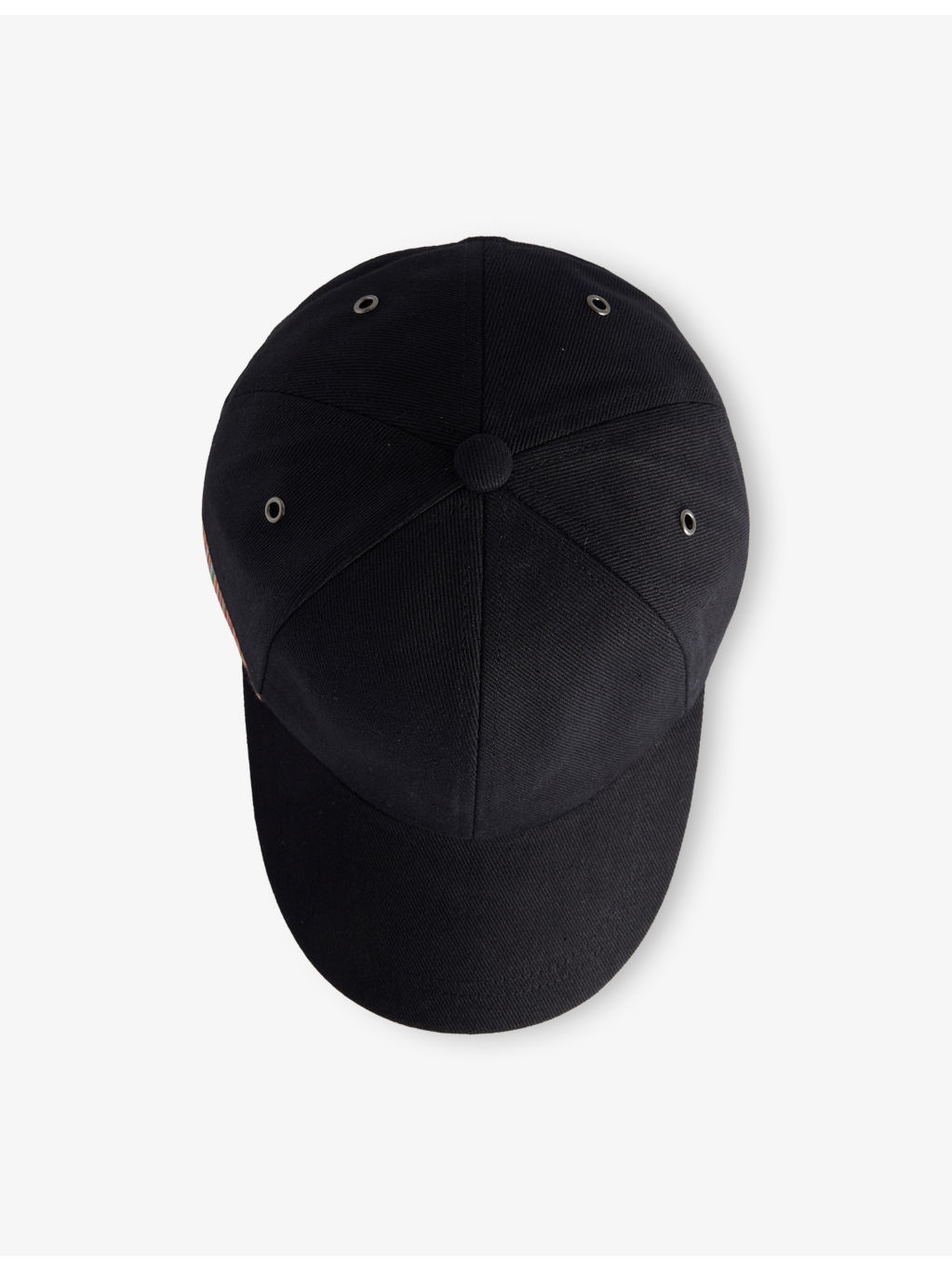 Signature Trim Cotton Baseball Cap - 4