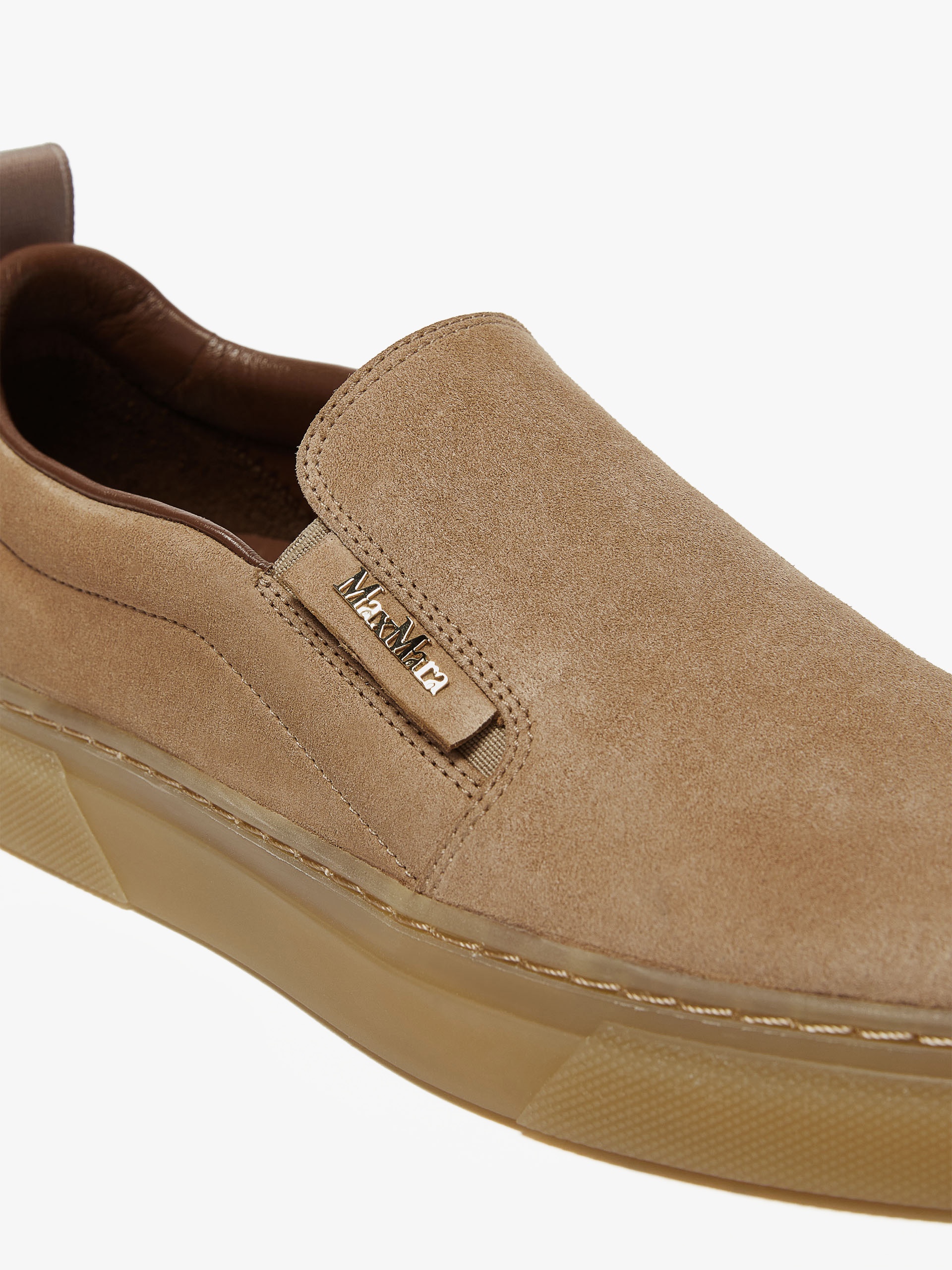 TIAF Suede slip-ons - 4