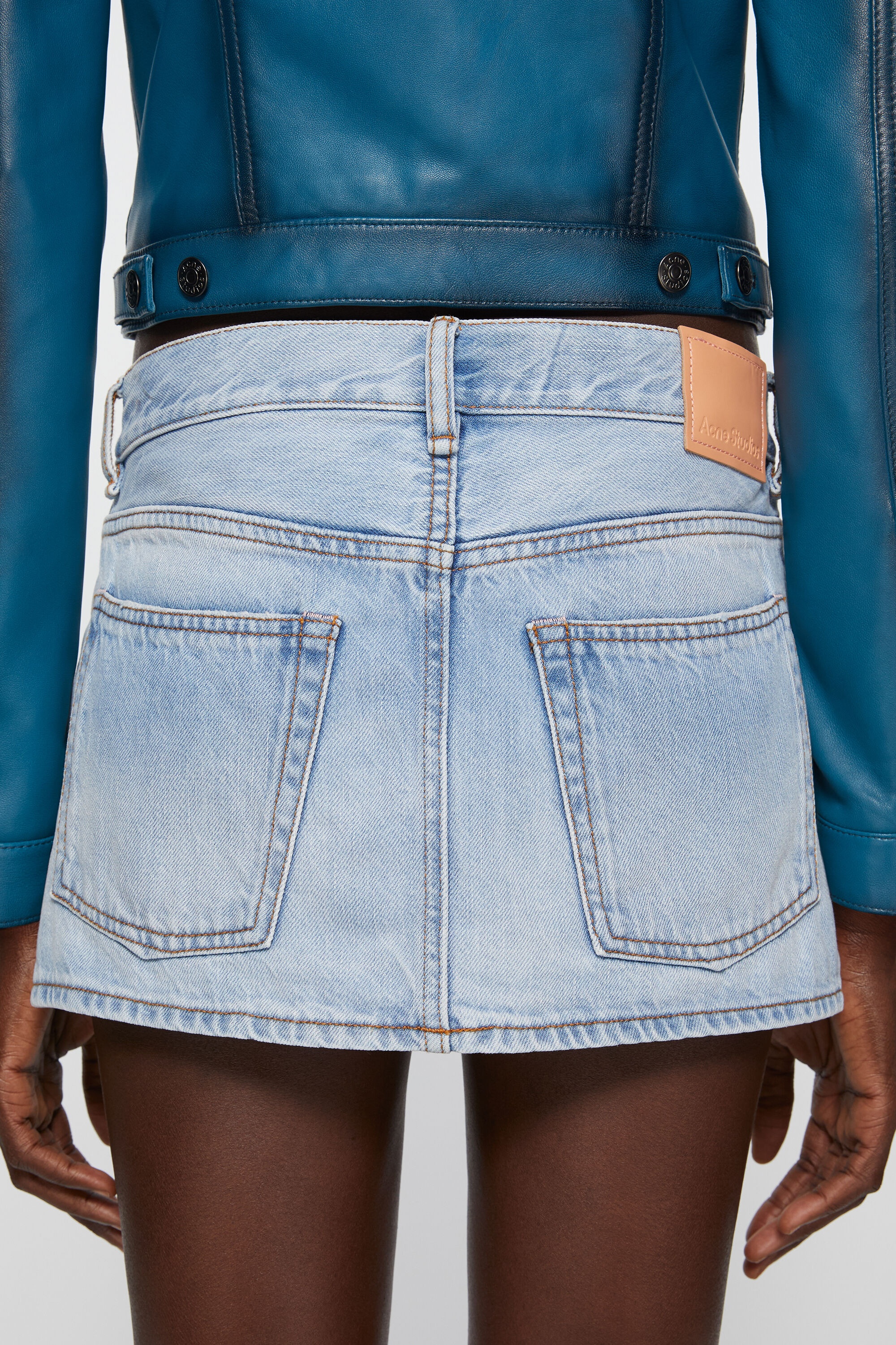 Denim skirt - Light blue - 5