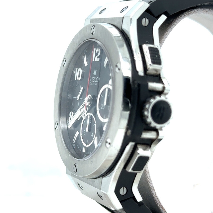 Pre-owned Hublot Big Bang Chronograph Black Dial Men's Watch 301.SX.130.RX - 3