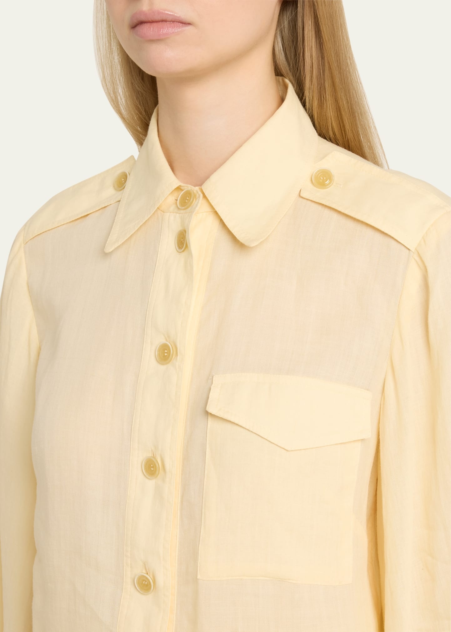 Ramie Utility Shirt - 5