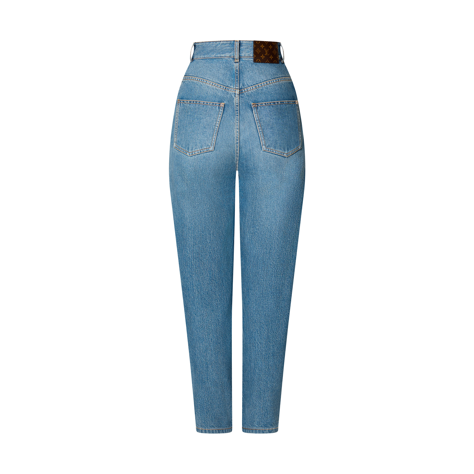 Denim Carrot Pants - 3