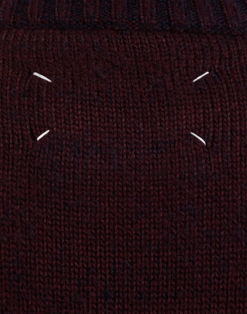 Wool-blend crewneck sweater 6