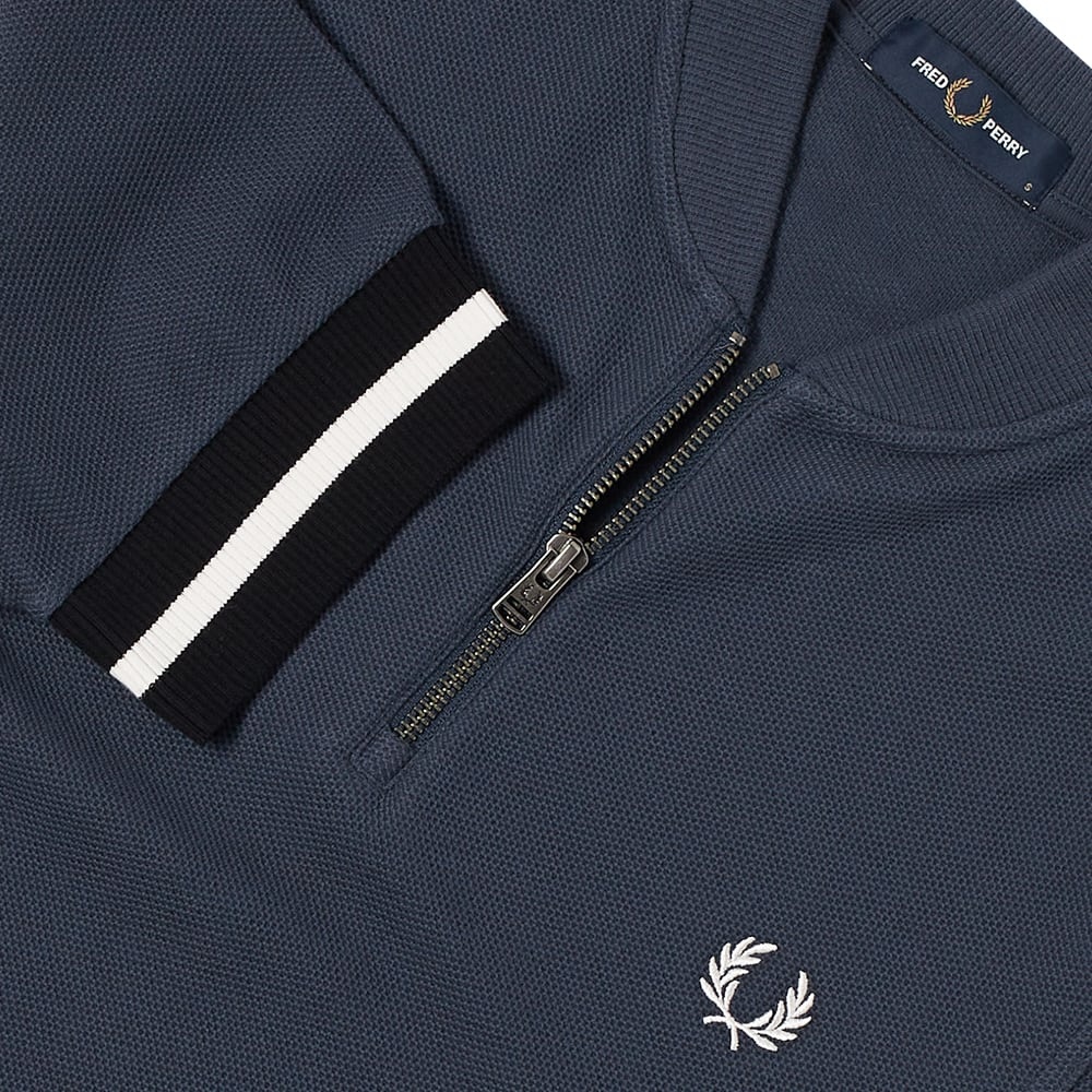 Fred Perry Zip Neck Polo - 2