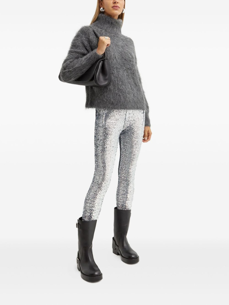 16ARLINGTON sequin split trousers outlook