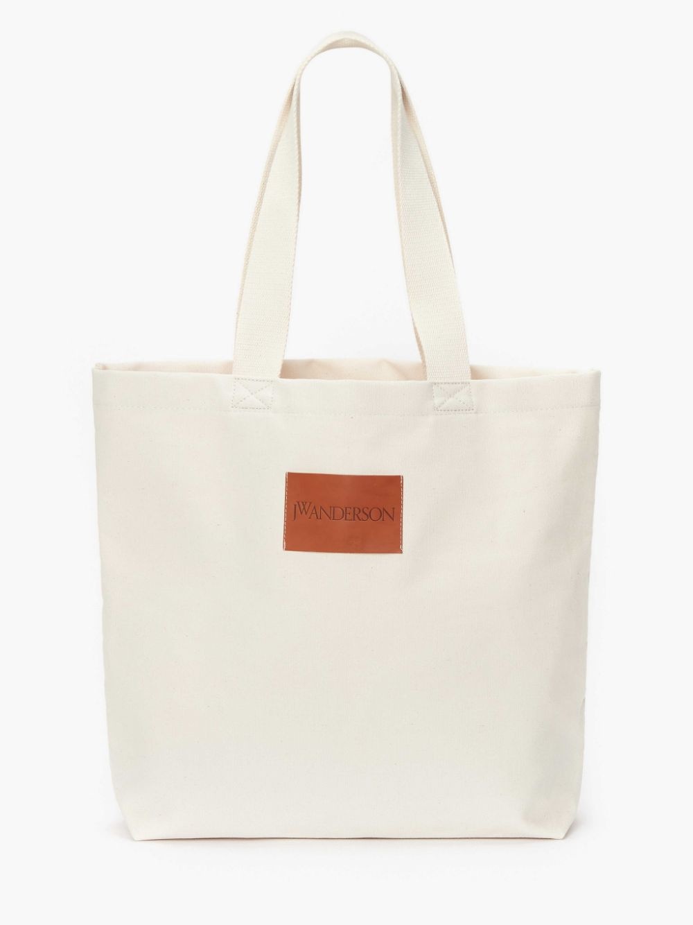 CANVAS TOTE BAG WITH APPLE PRINT - 4