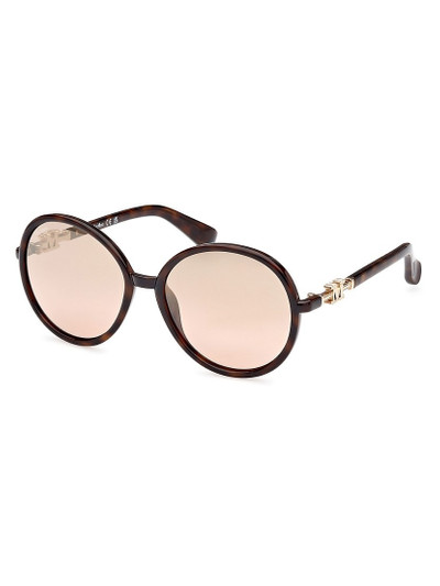 Max Mara Emme 58MM Round Sunglasses outlook